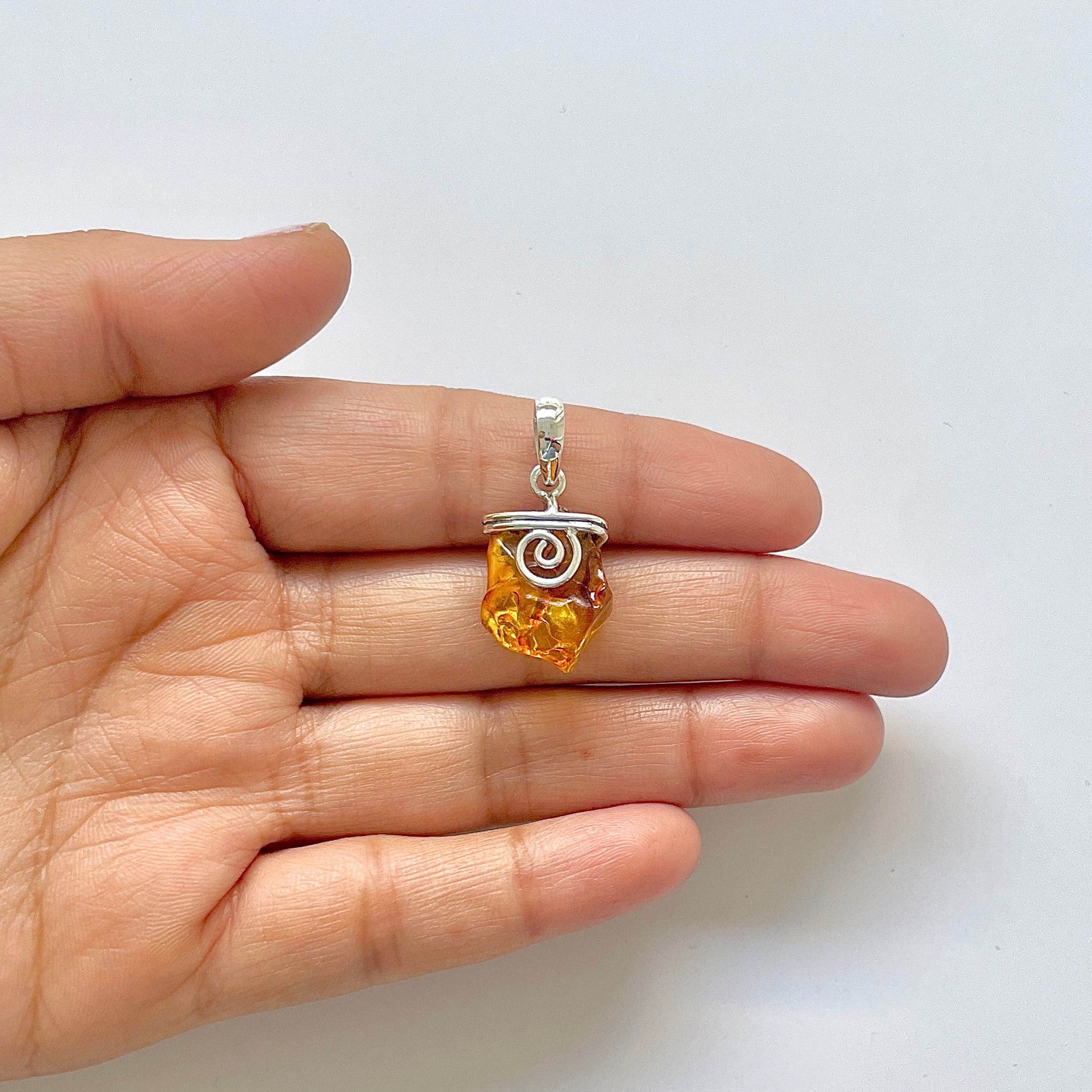 Amber Pendant-(AMB-1-100)
