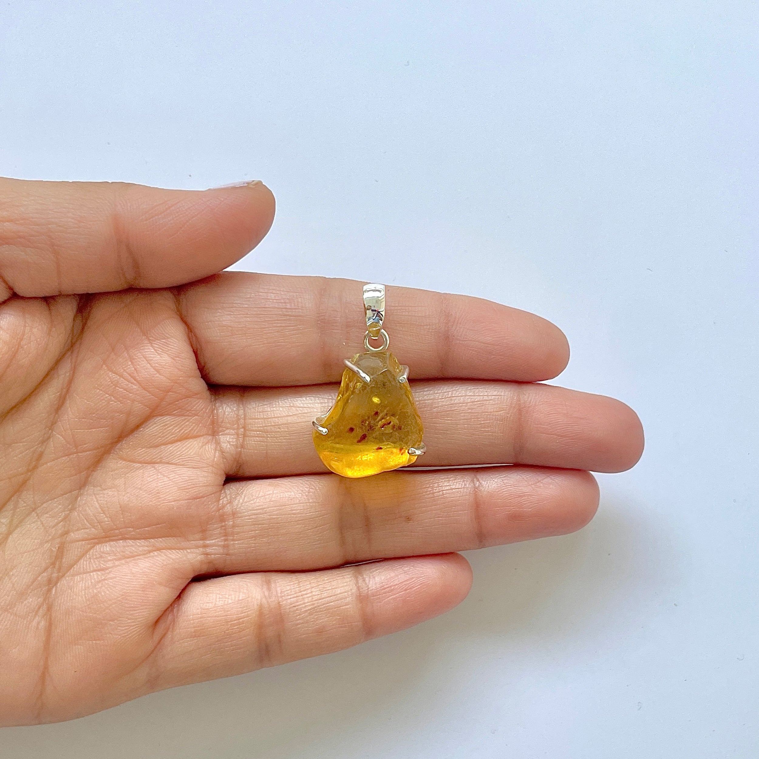 Amber Pendant-(AMB-1-105)