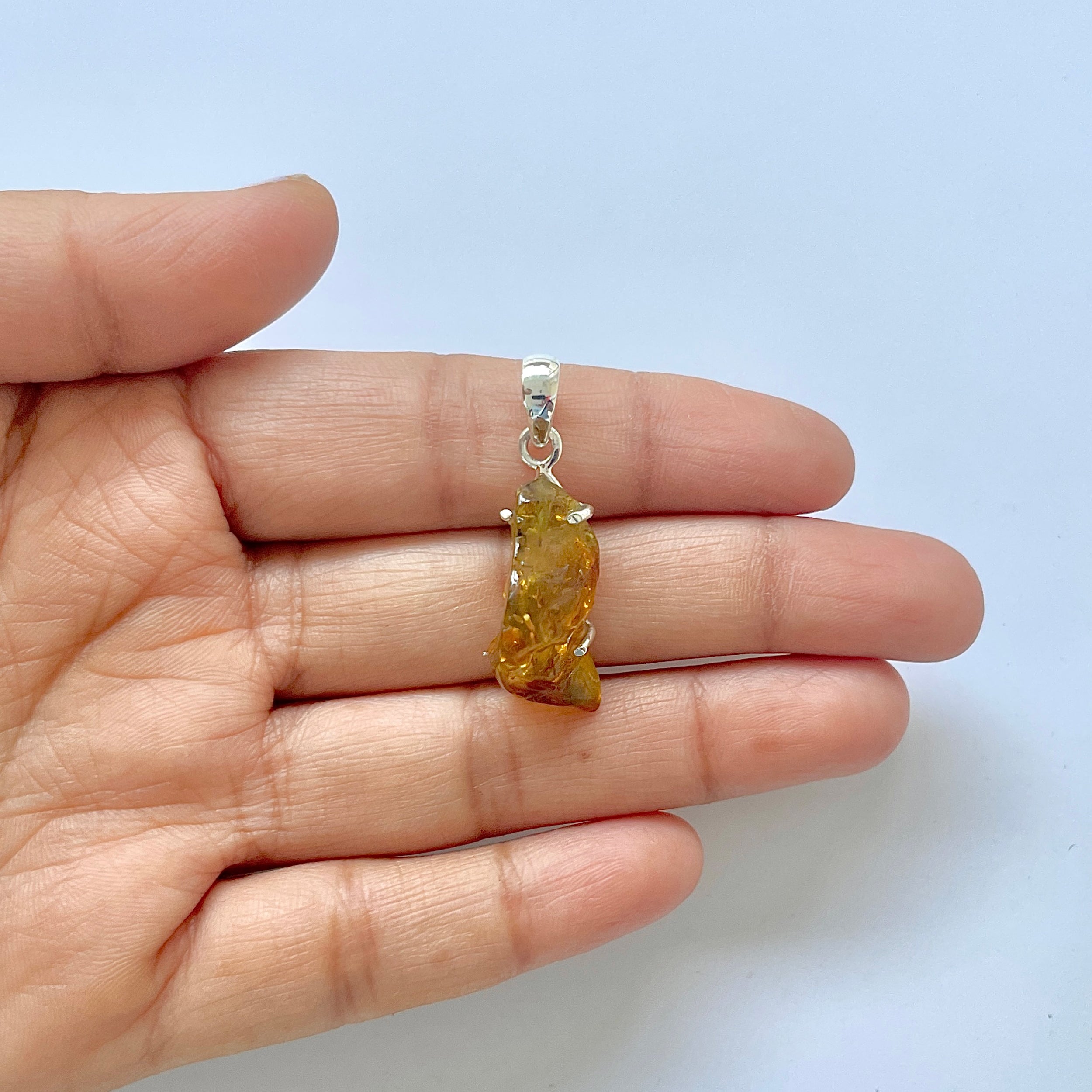 Amber Pendant-(AMB-1-17)
