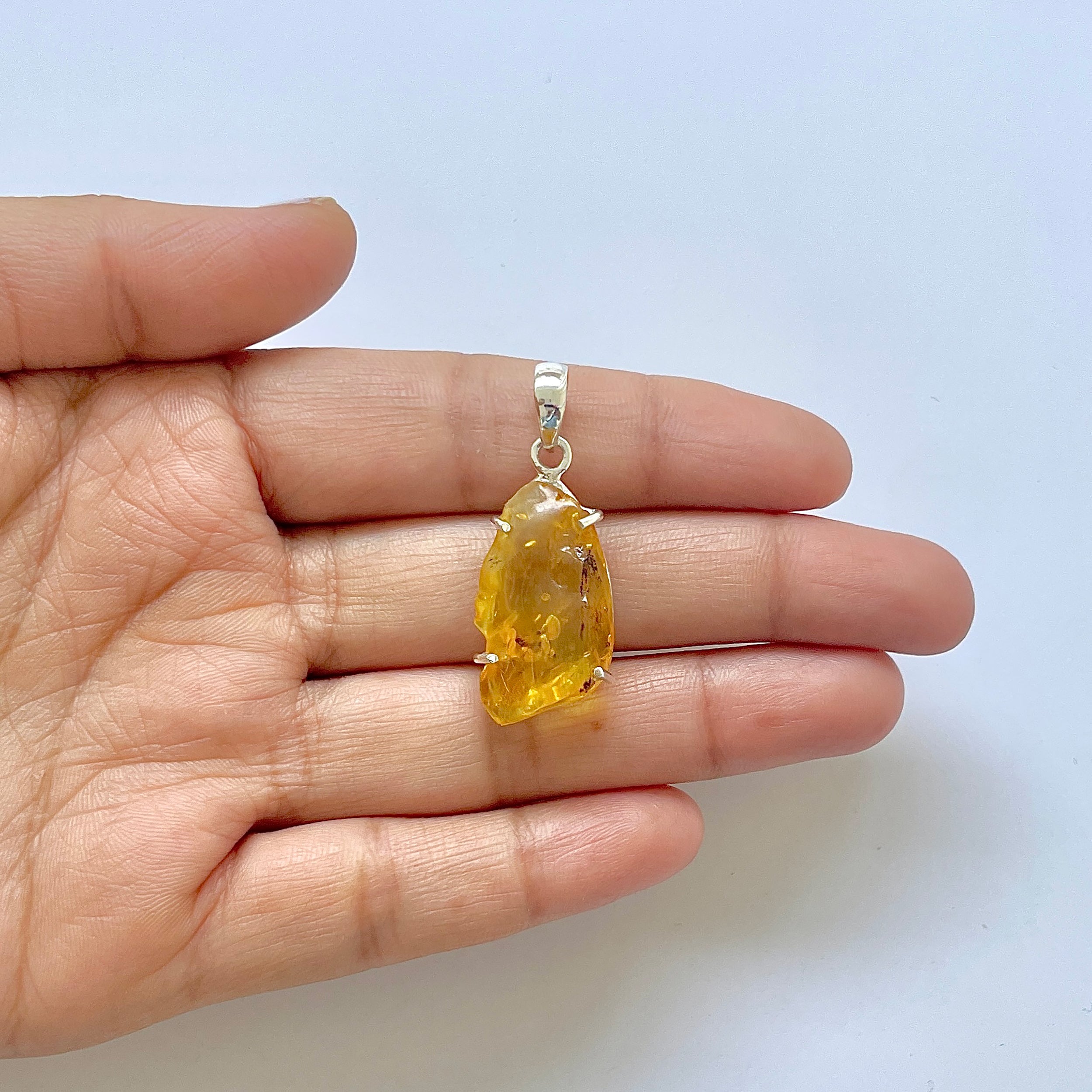 Amber Pendant-(AMB-1-19)