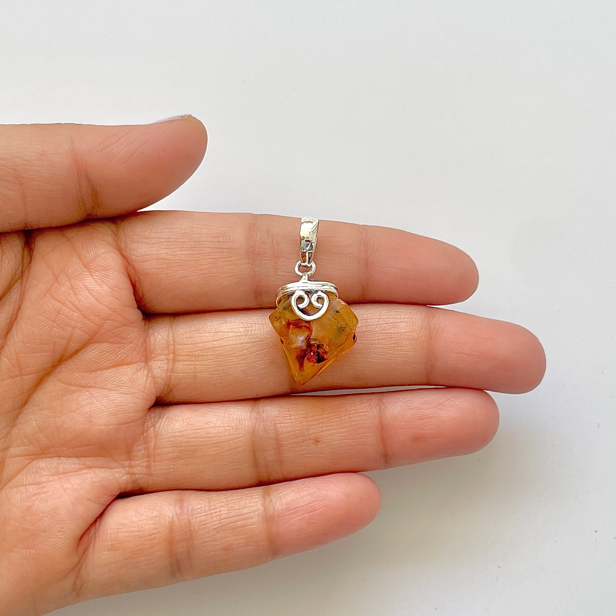 Amber Pendant-(AMB-1-20)