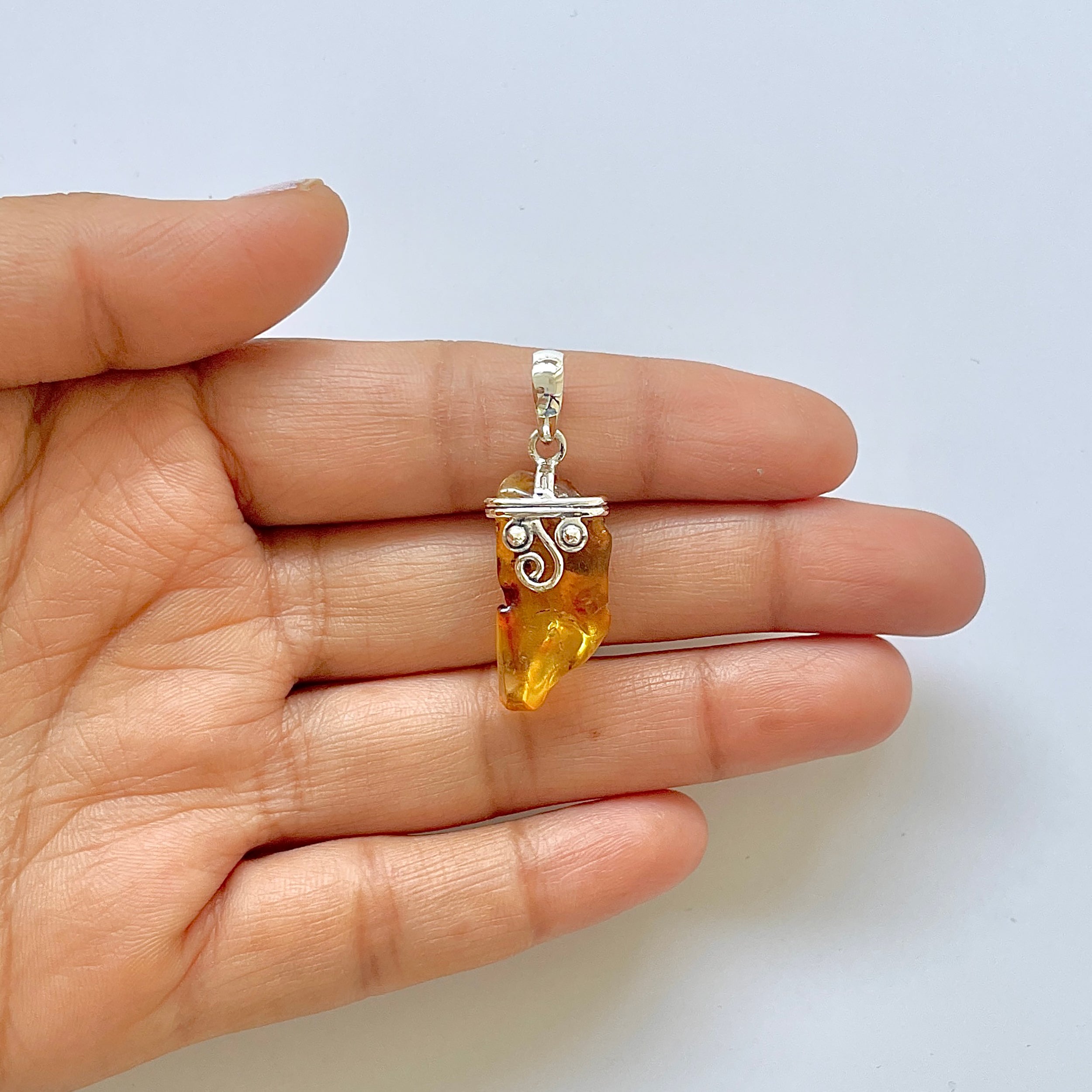 Amber Pendant-(AMB-1-21)