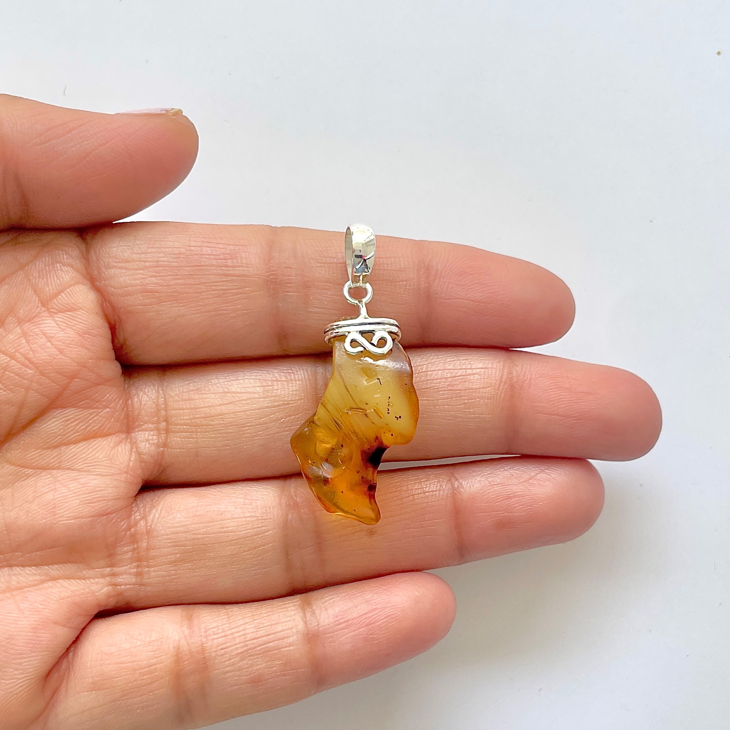 Amber Pendant-(AMB-1-3)