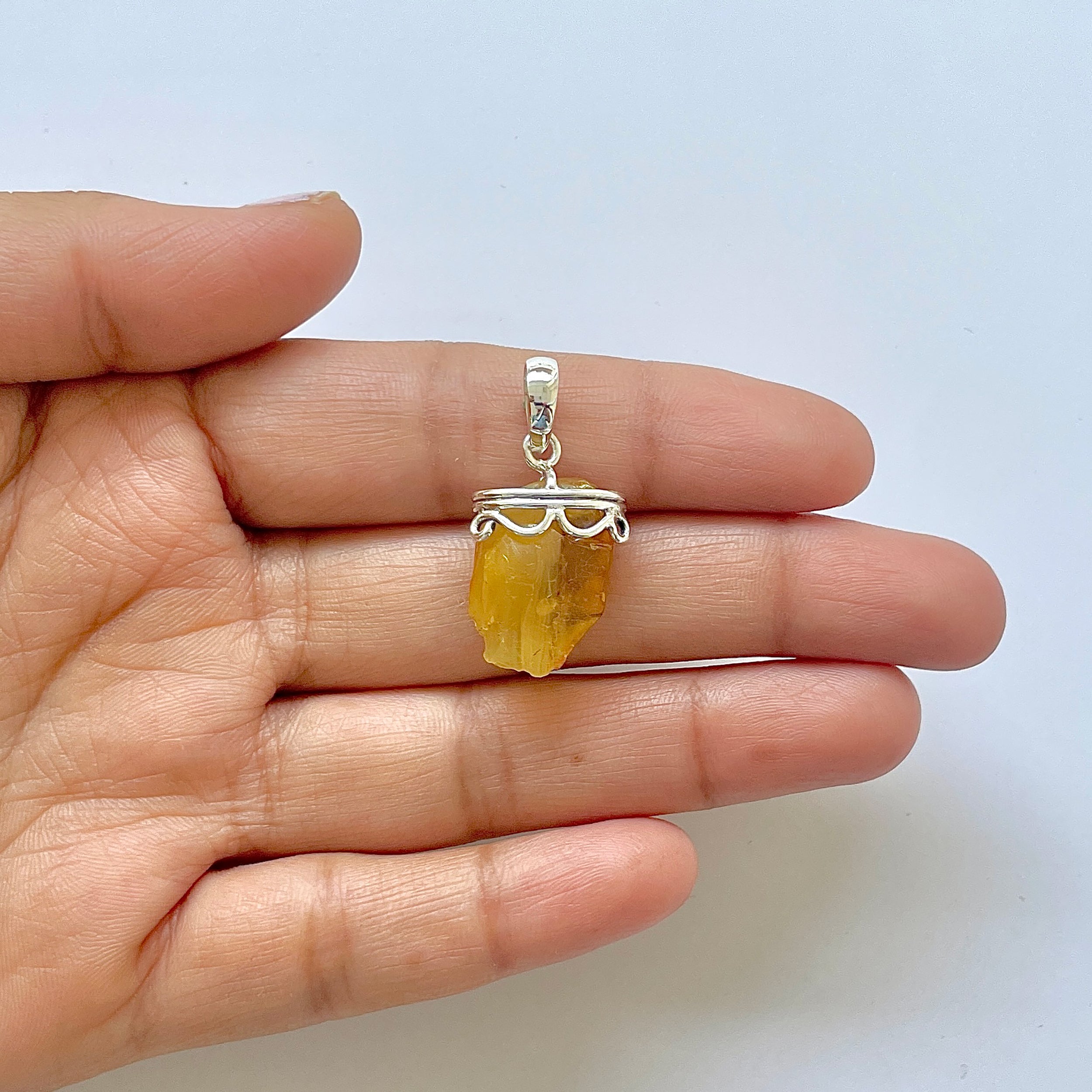 Amber Pendant-(AMB-1-52)