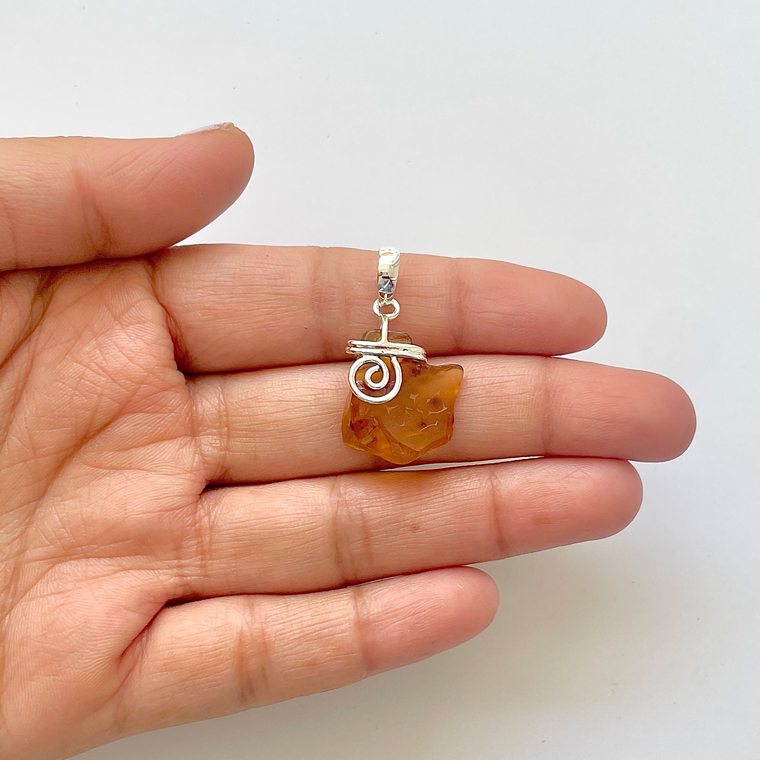 Amber Pendant-(AMB-1-60)