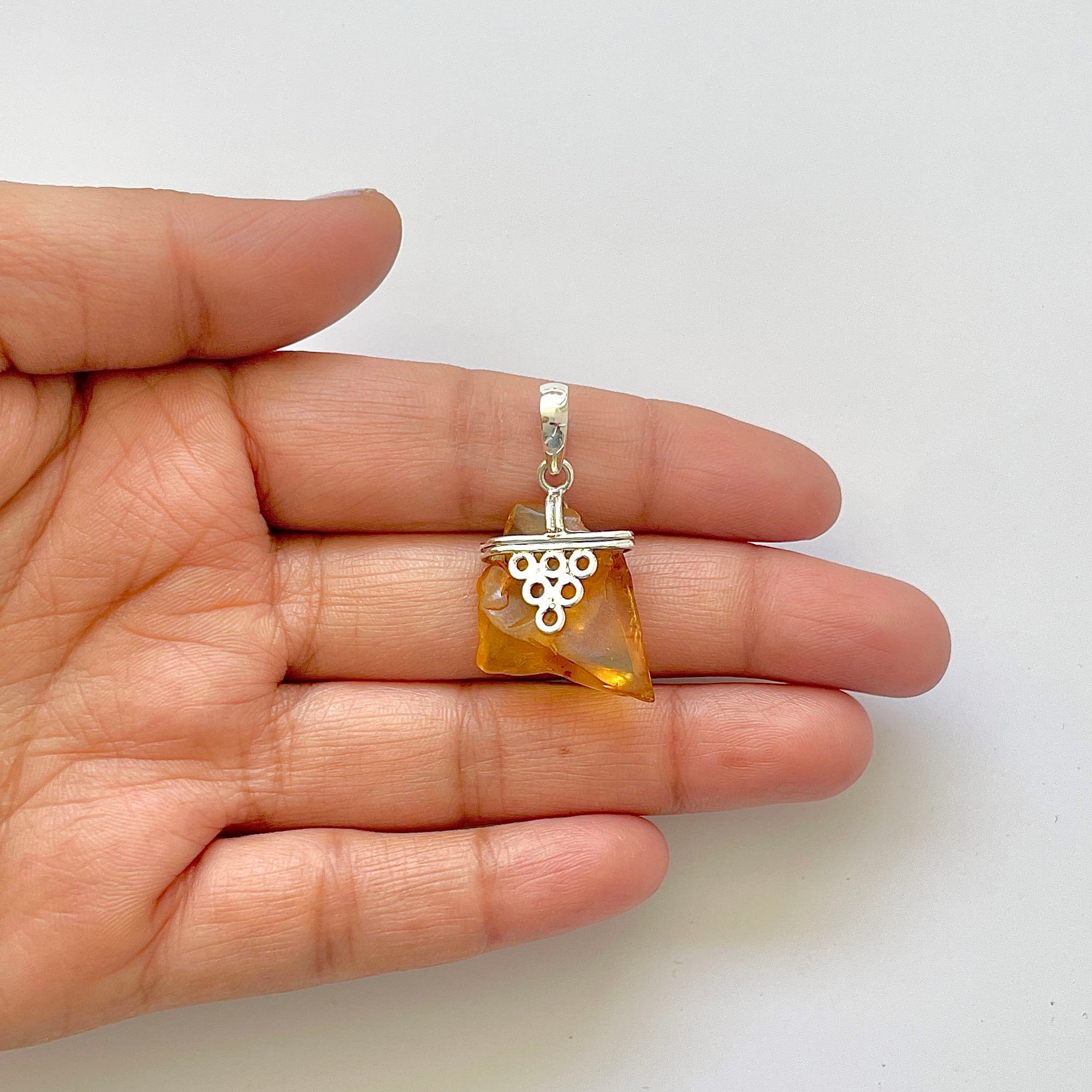 Amber Pendant-(AMB-1-92)