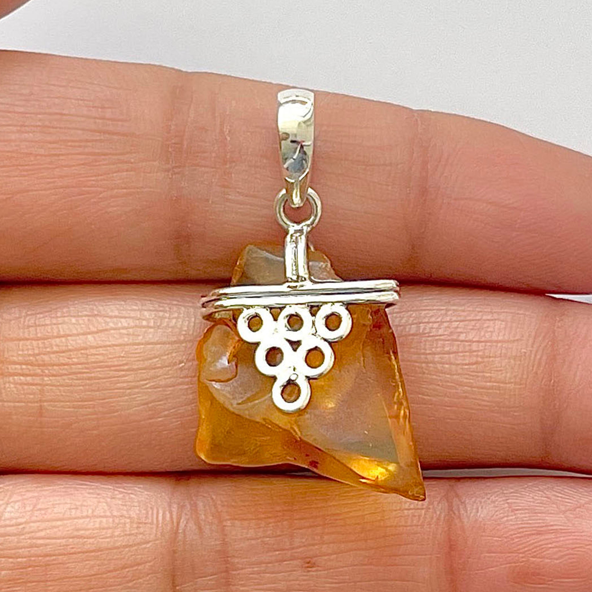 Amber Pendant-(AMB-1-92)
