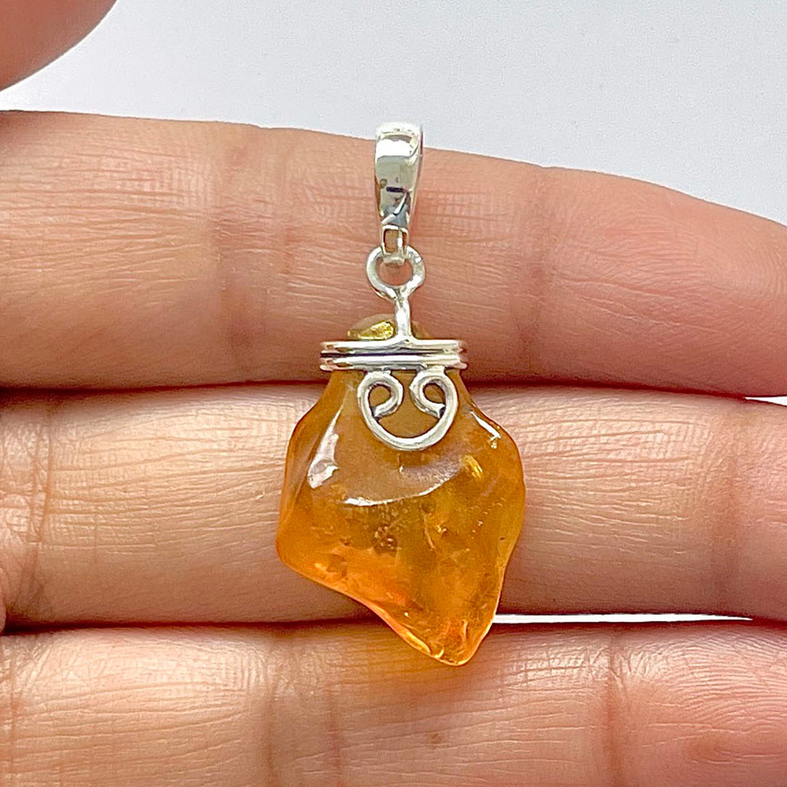 Amber Pendant-(AMB-1-93)