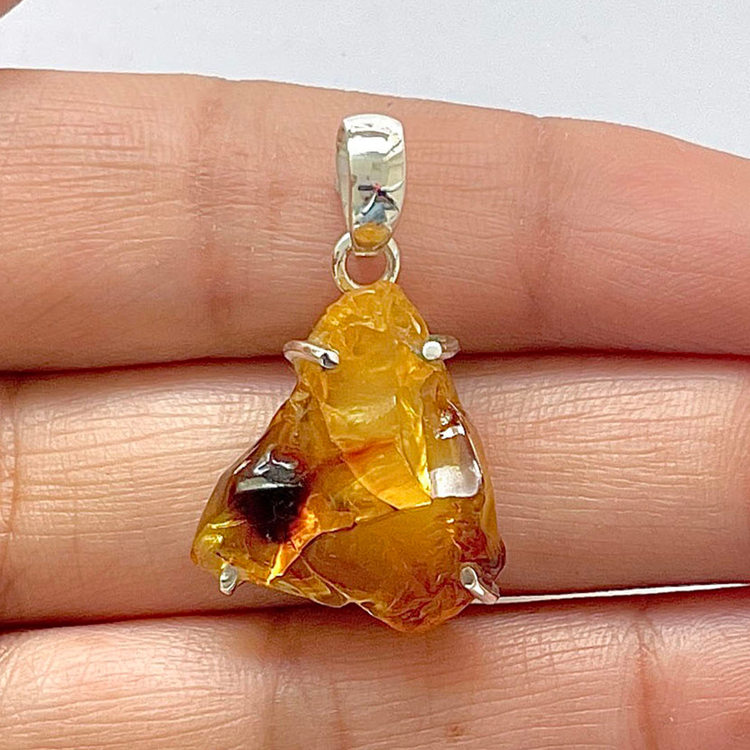 Amber Pendant-(AMB-1-95)
