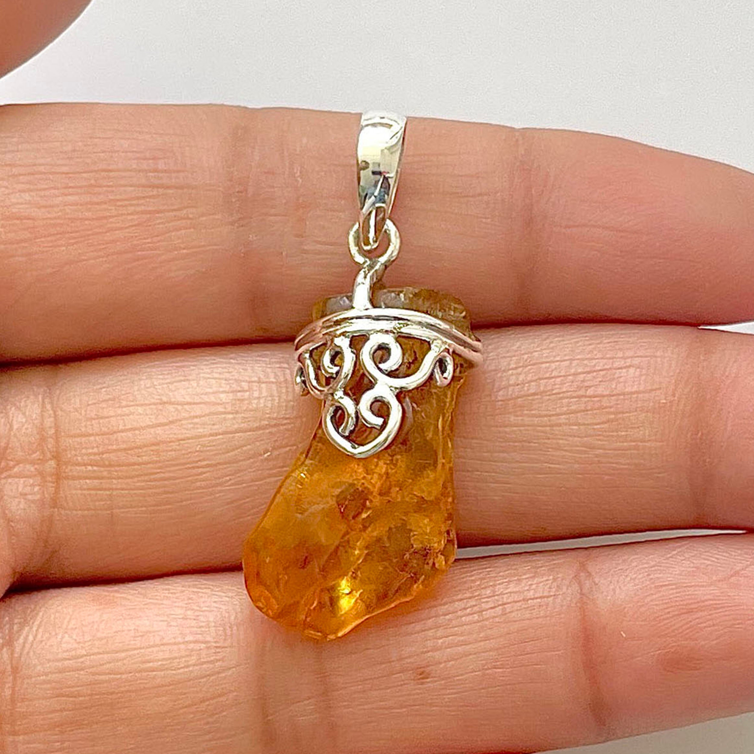 Amber Pendant-(AMB-1-98)