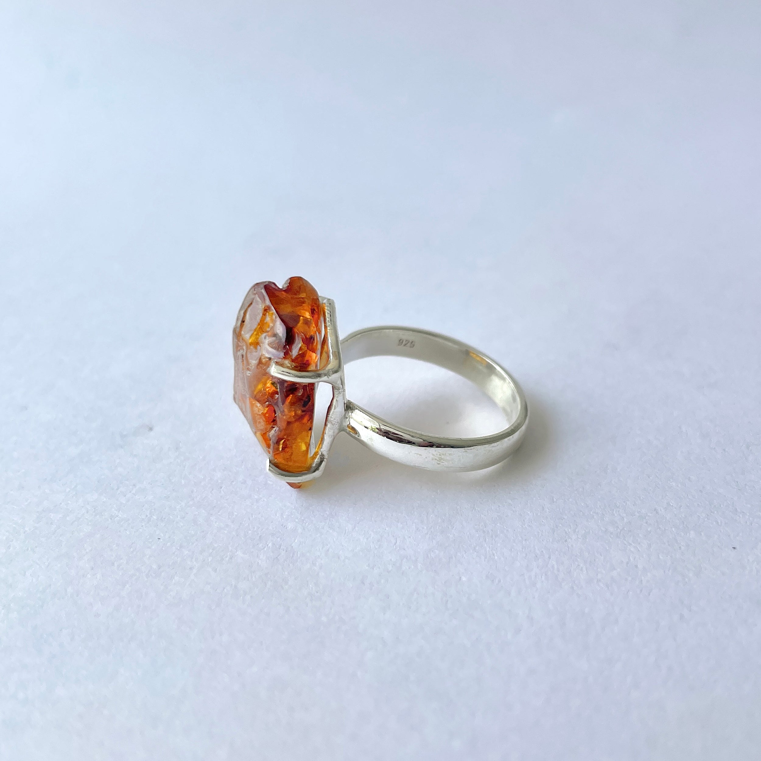 Amber Ring-(AMB-2-10)