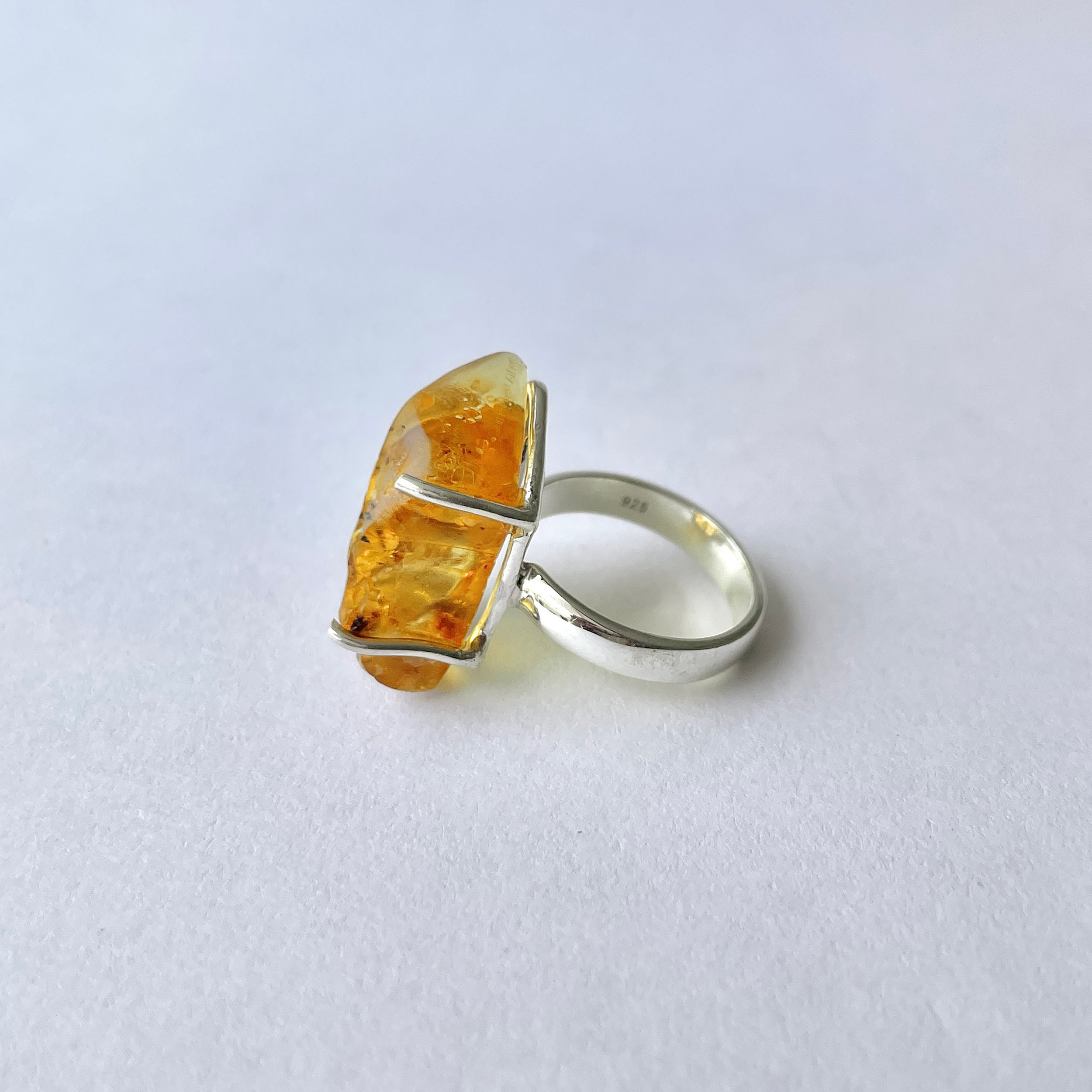 Amber Ring-(AMB-2-12)