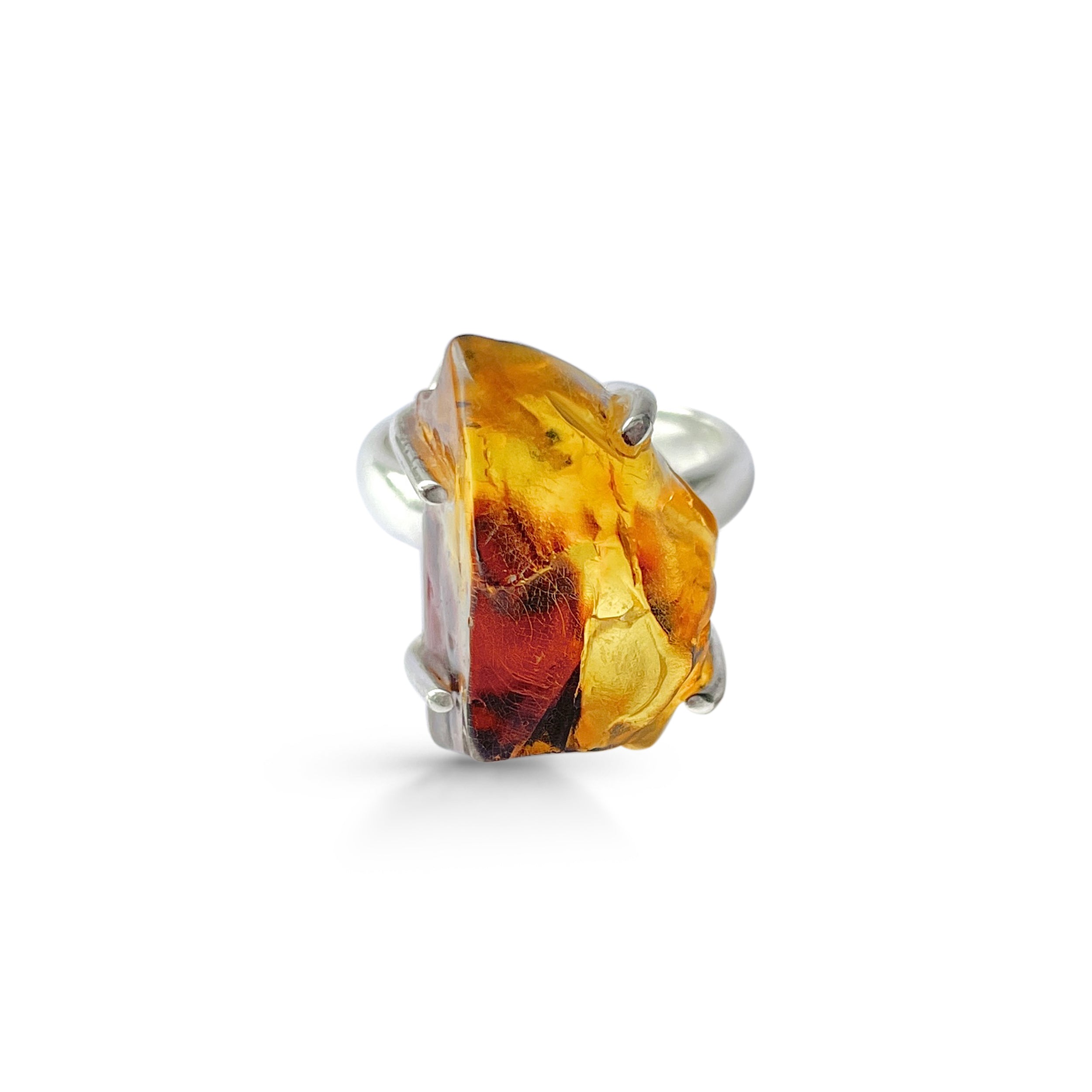 Amber Ring-(AMB-2-14)