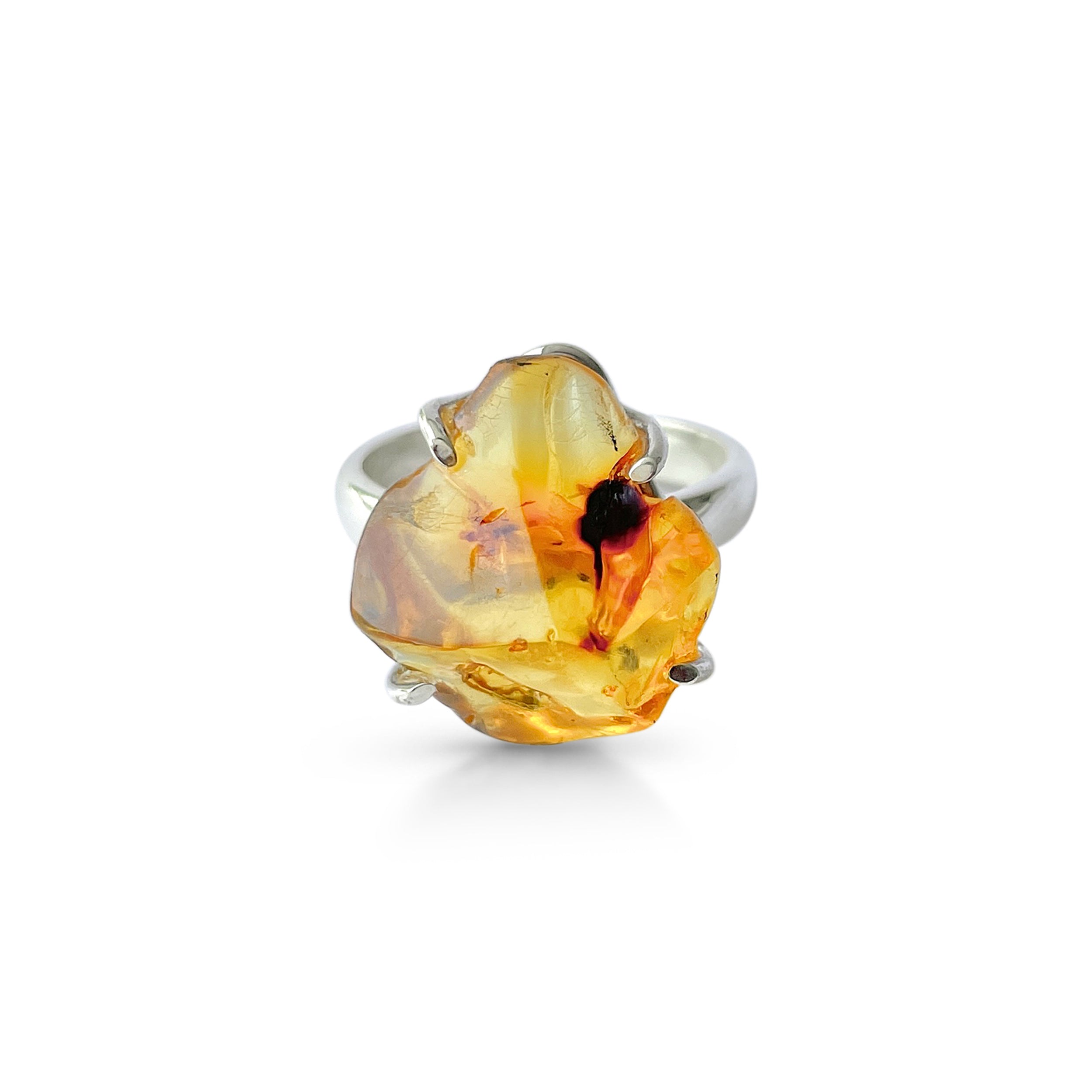 Amber Ring-(AMB-2-7)