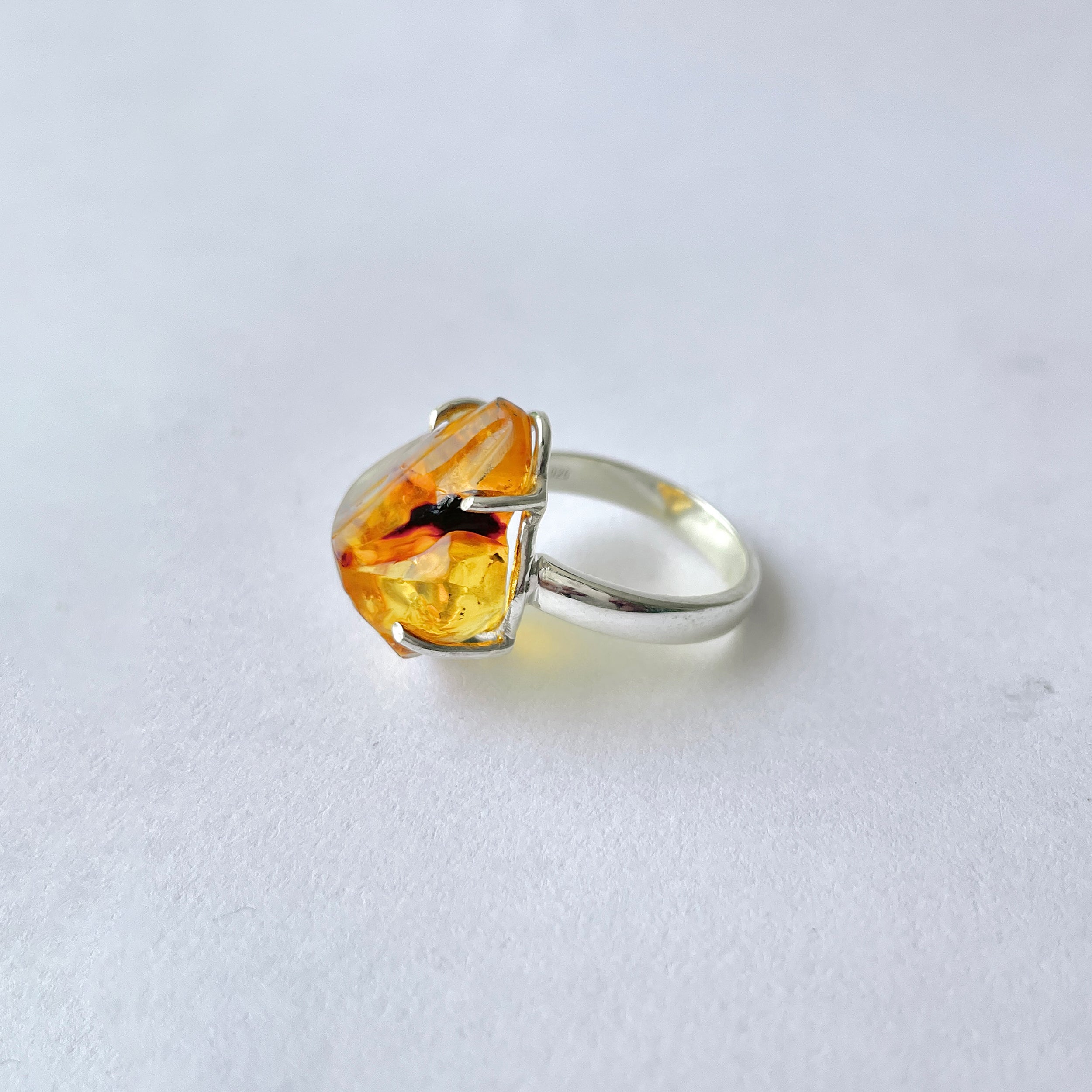 Amber Ring-(AMB-2-7)