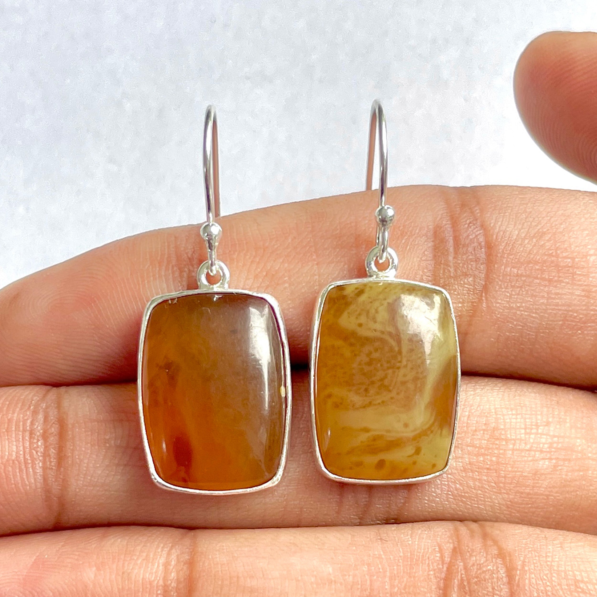 Amber Earring-(AMB-3-10)