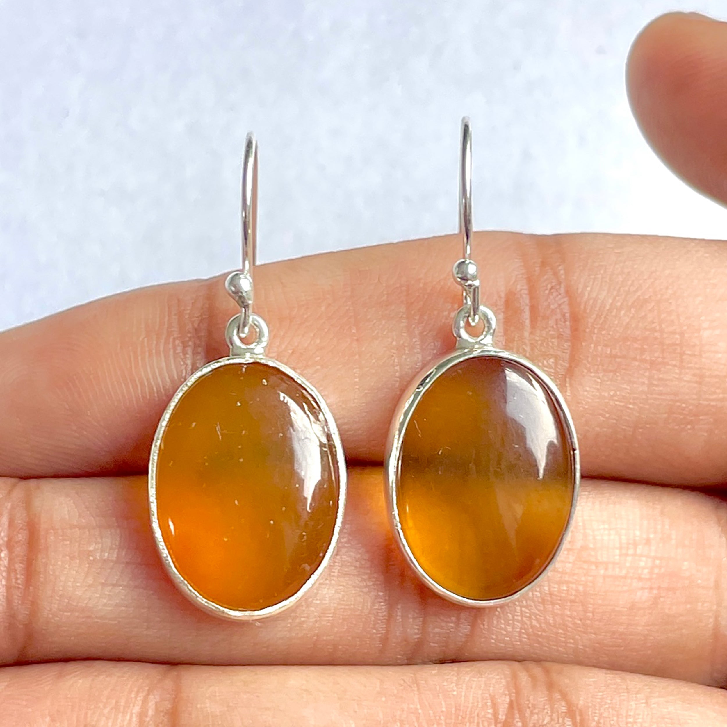 Amber Earring-(AMB-3-20)