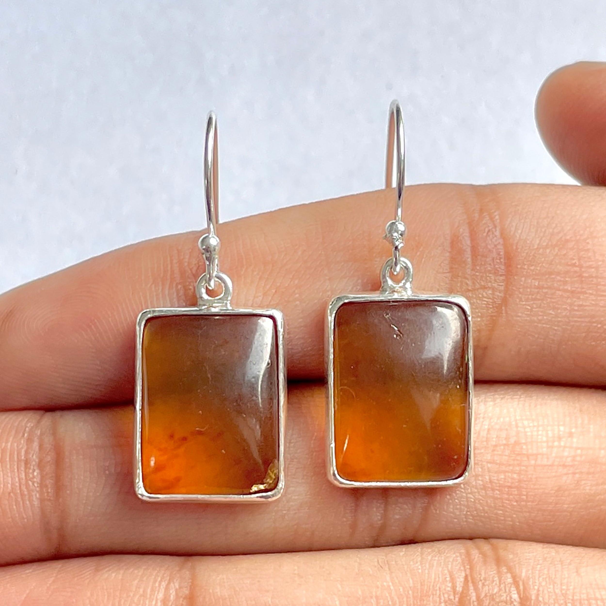 Amber Earring-(AMB-3-22)