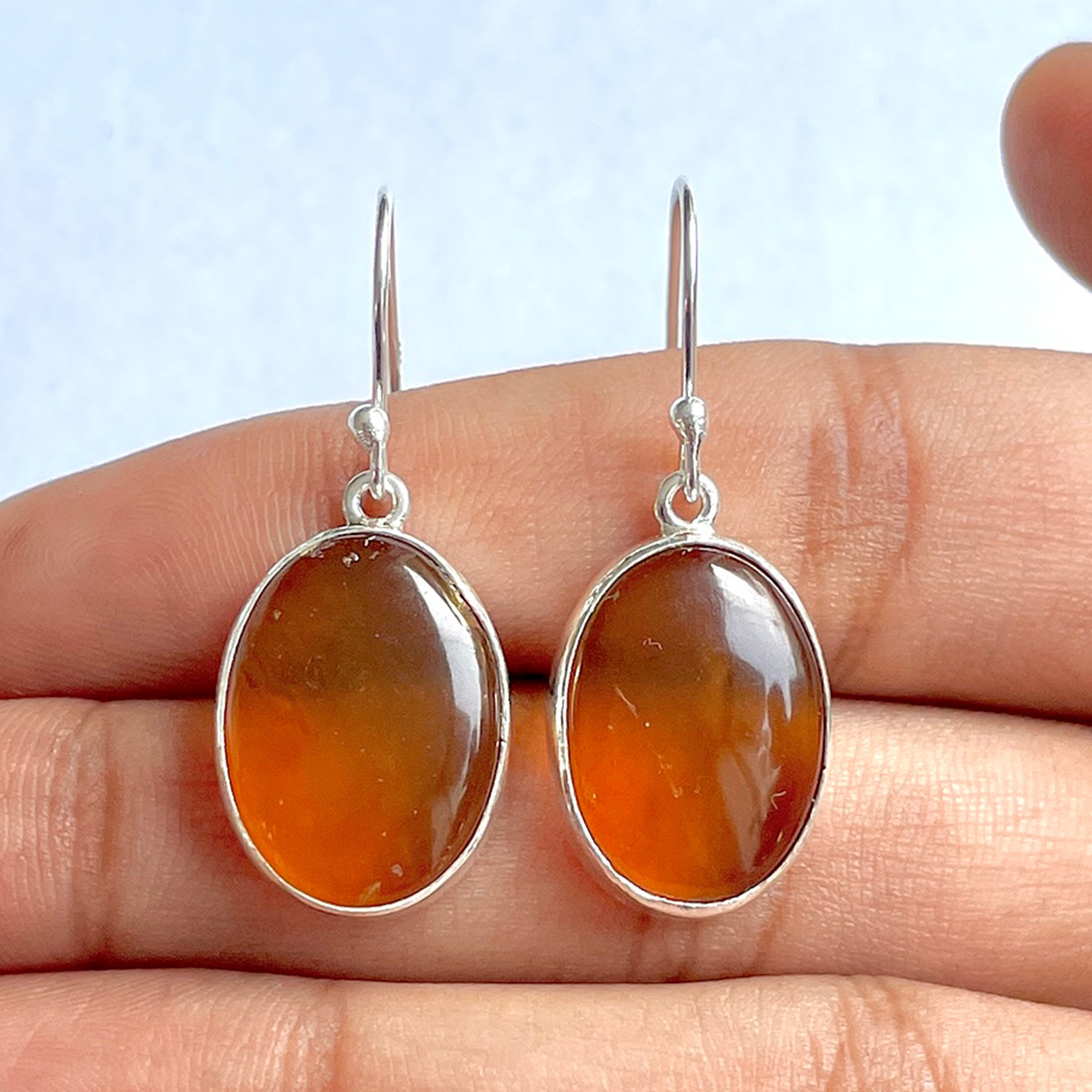 Amber Earring-(AMB-3-5)