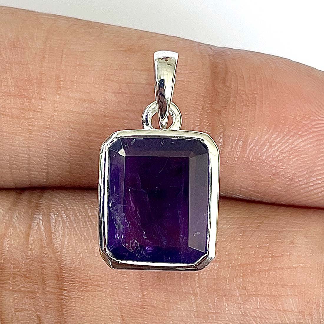 Amethyst Pendant-(AMT-RDP-462)