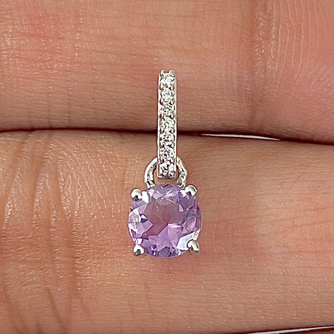 Amethyst Pendant-(AMT-RDP-549)