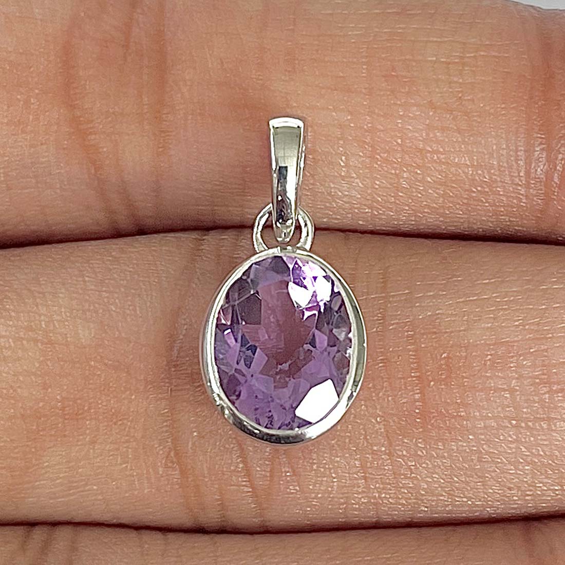 Amethyst Pendant-(AMT-RDP-734)