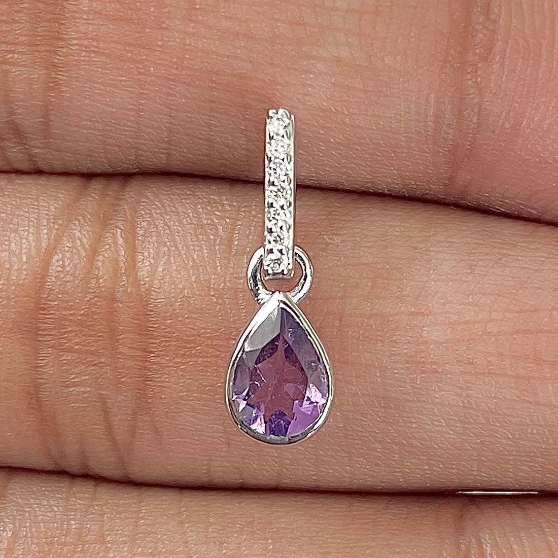 Amethyst Pendant-(AMT-RDP-779)