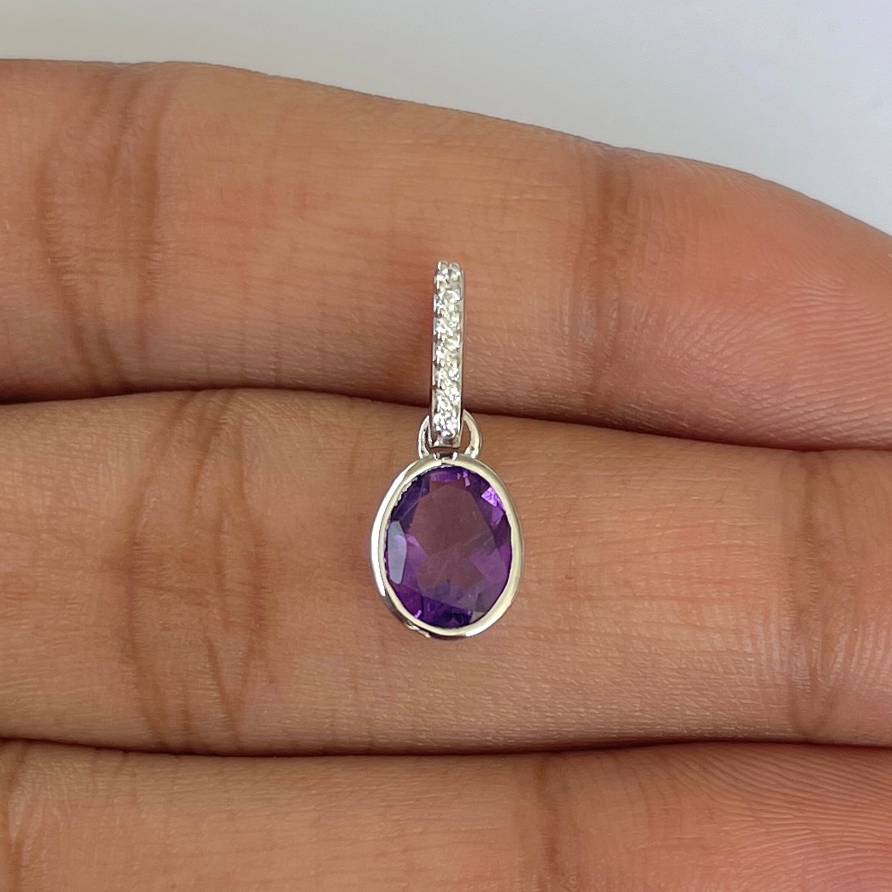Amethyst Pendant-(AMT-RDP-792)