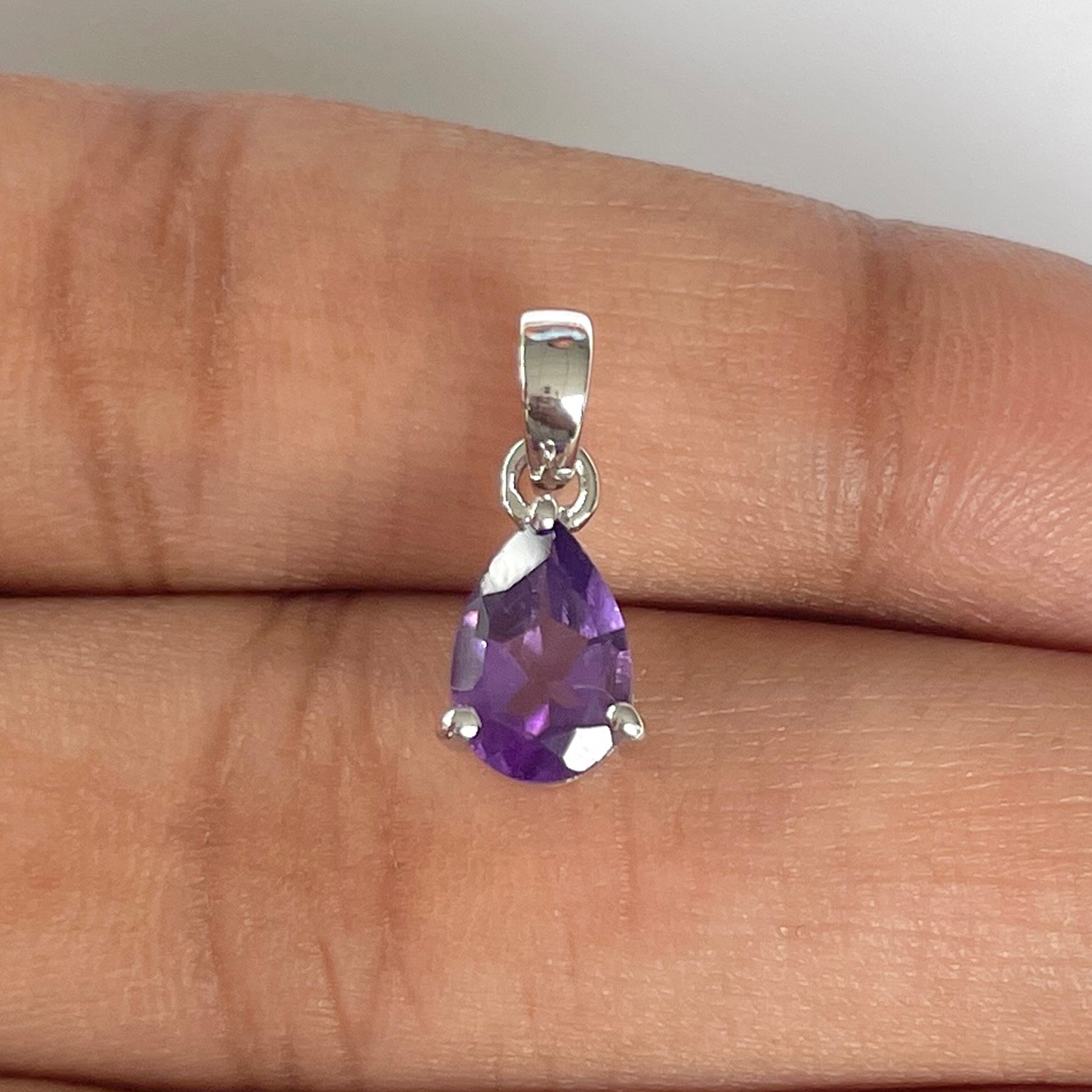 Amethyst Pendant-(AMT-RDP-917)