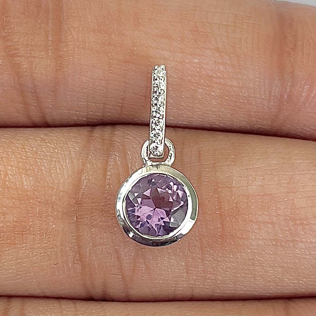 Amethyst Pendant-(AMT-RDP-958)