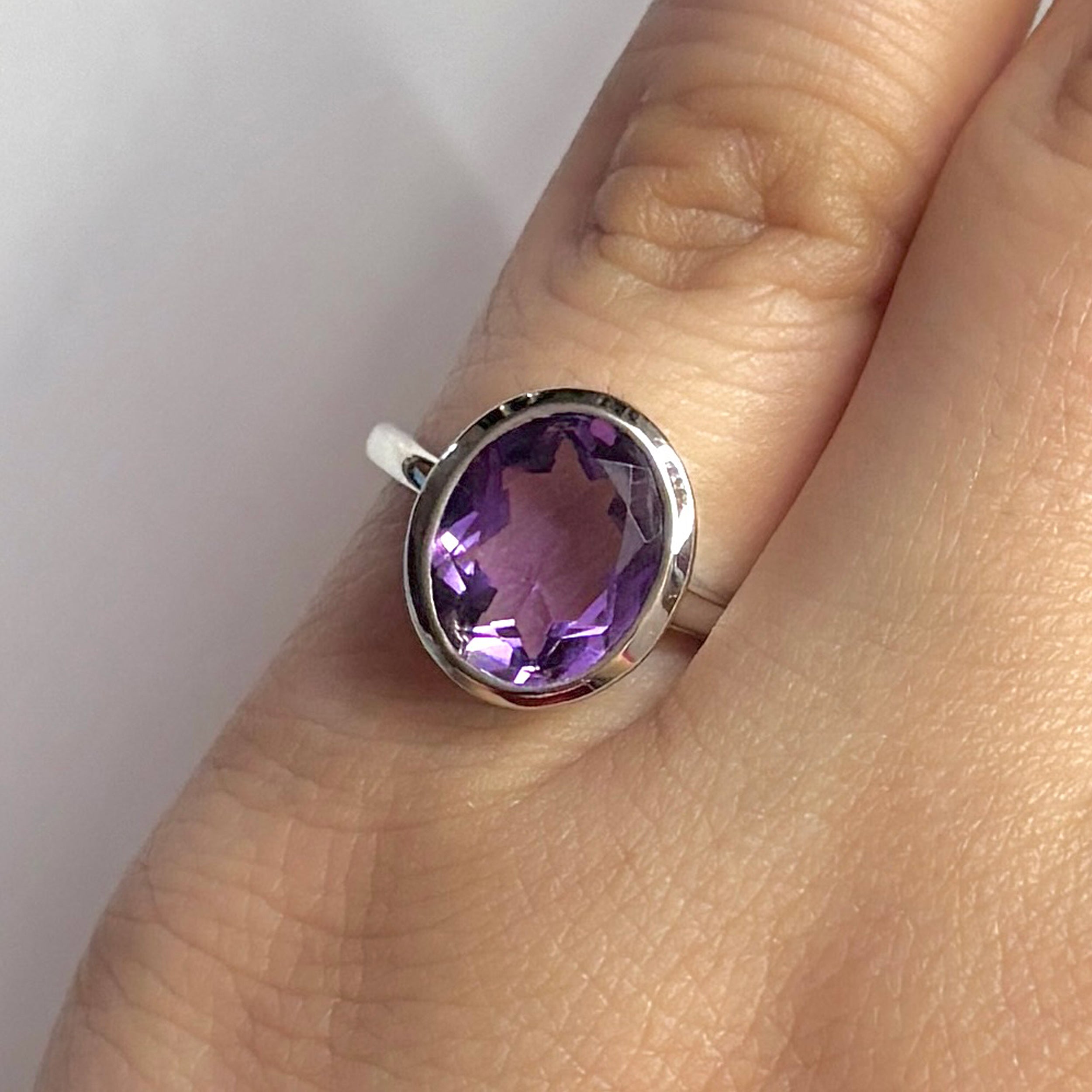 Amethyst Ring-(AMT-RDR-2368.)