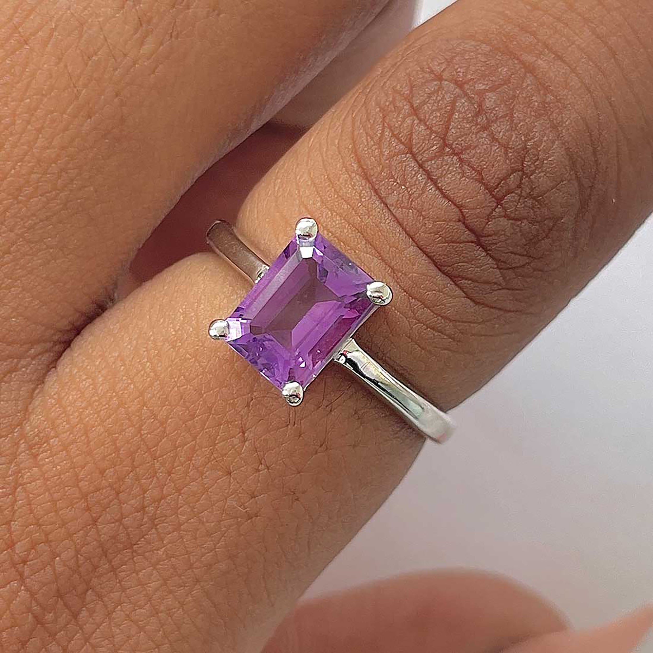 Amethyst Ring-(AMT-RDR-247.)