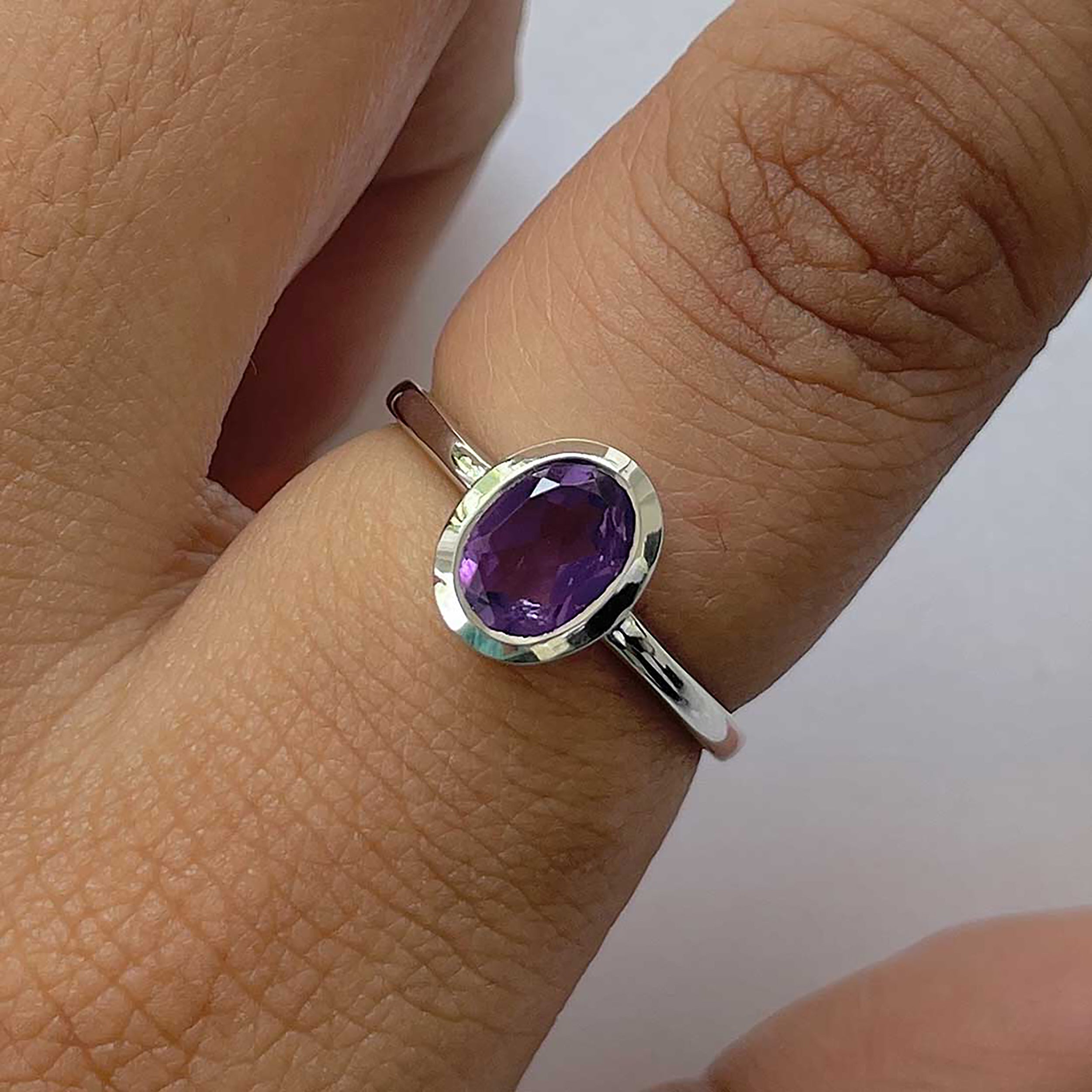 Amethyst Ring-(AMT-RDR-248.)