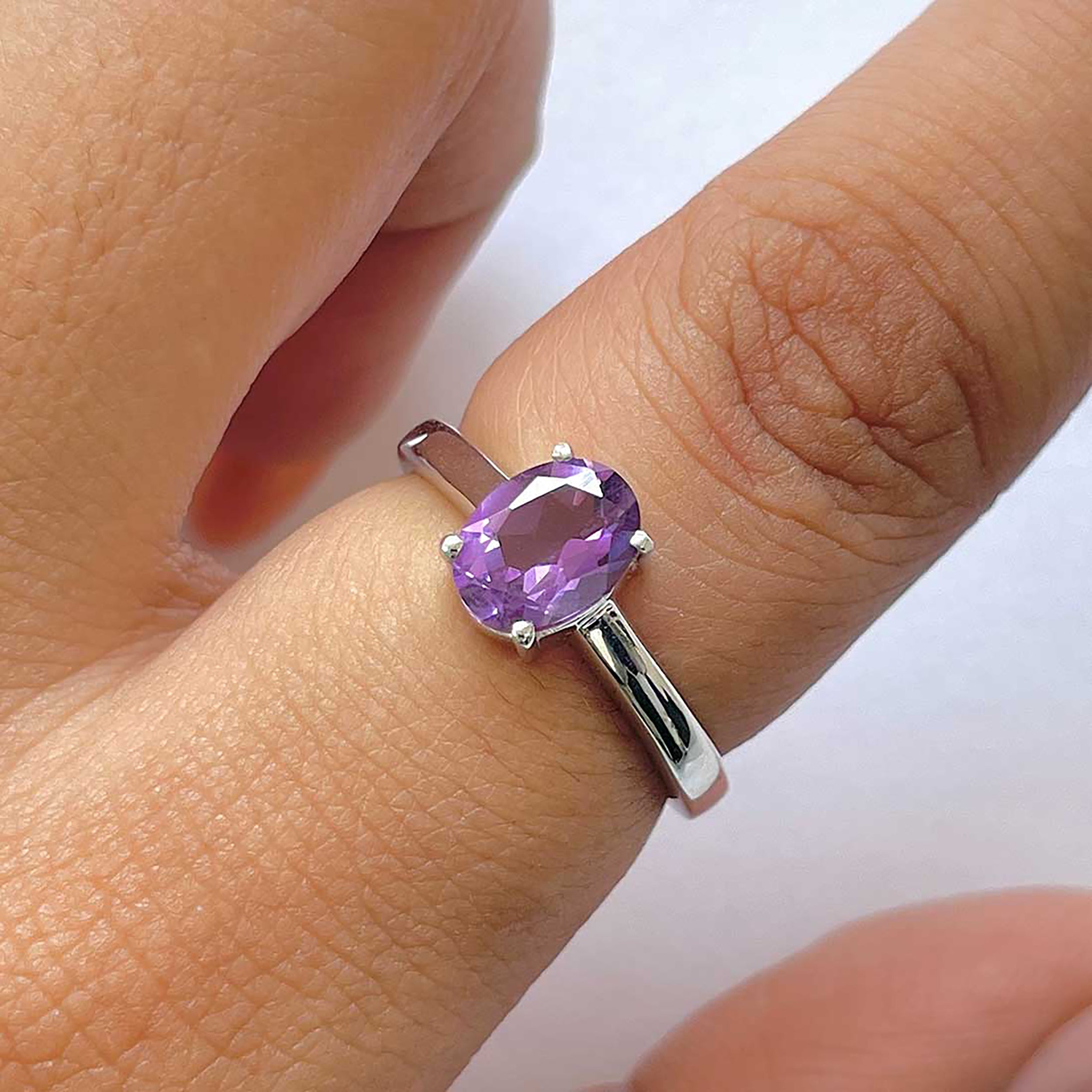 Amethyst Ring-(AMT-RDR-249.)