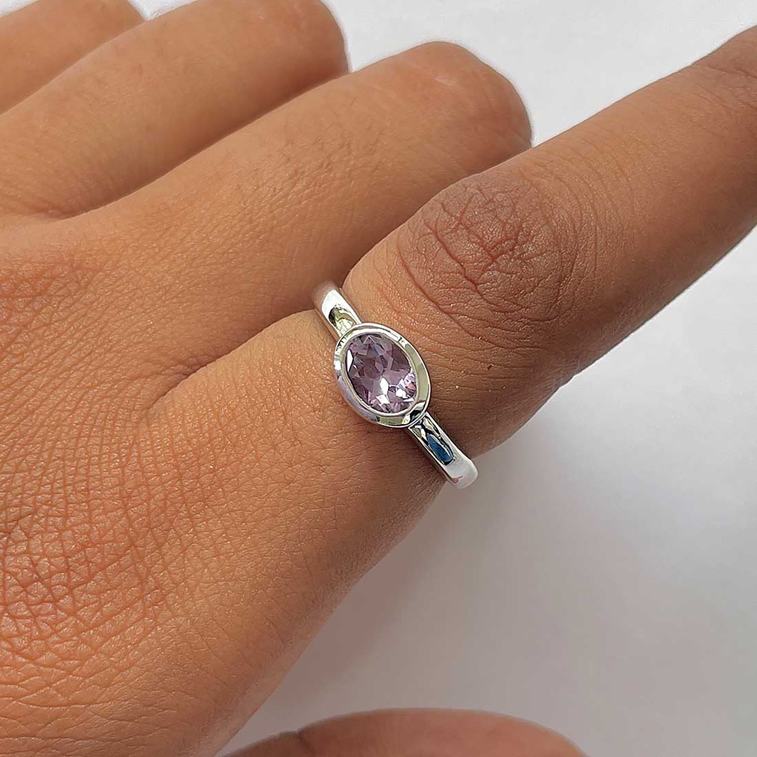 Amethyst Ring-(AMT-RDR-4026.)