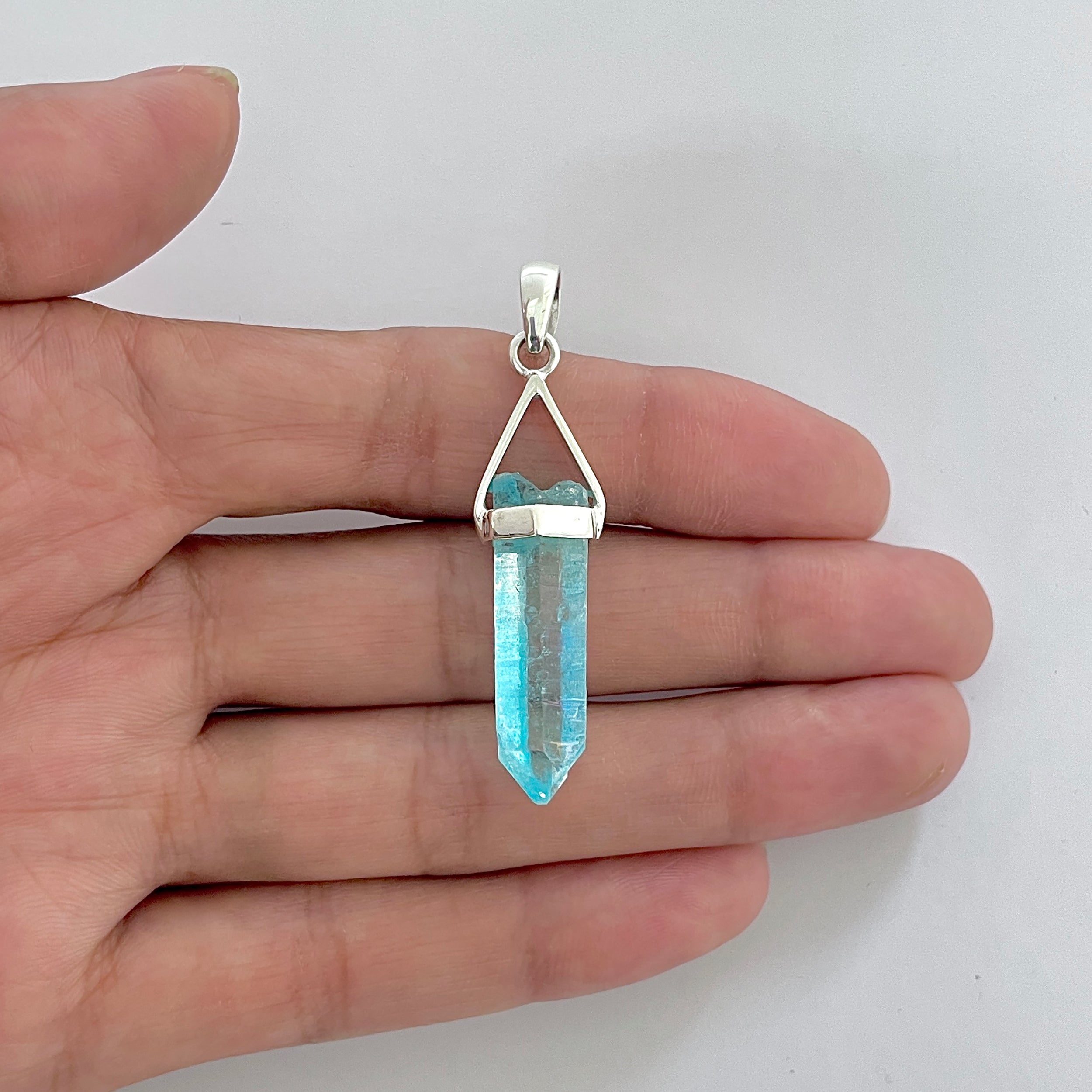 Aqua Aura Pendant-(AQA-1-11)