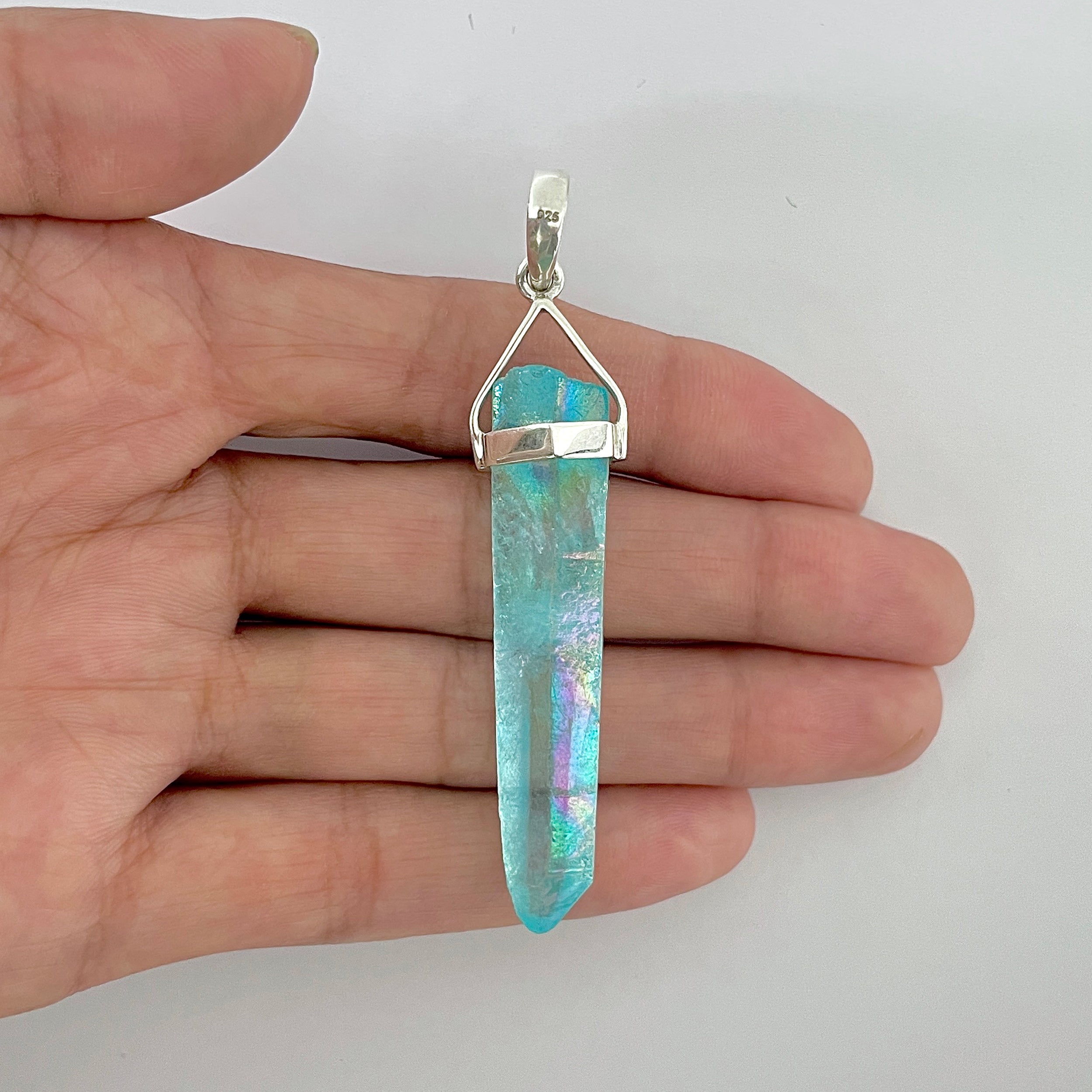 Aqua Aura Pendant-(AQA-1-12)