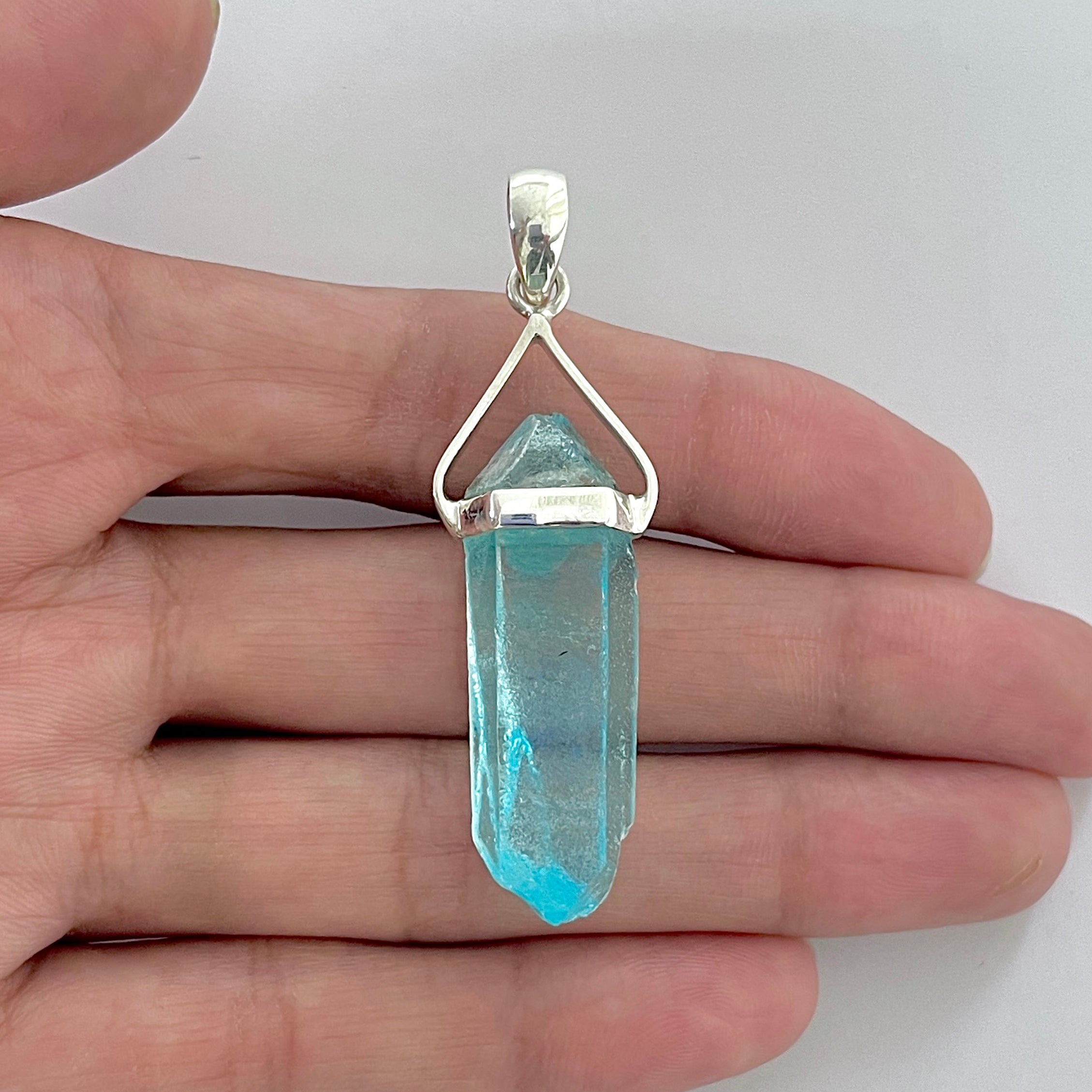 Aqua Aura Pendant-(AQA-1-13)