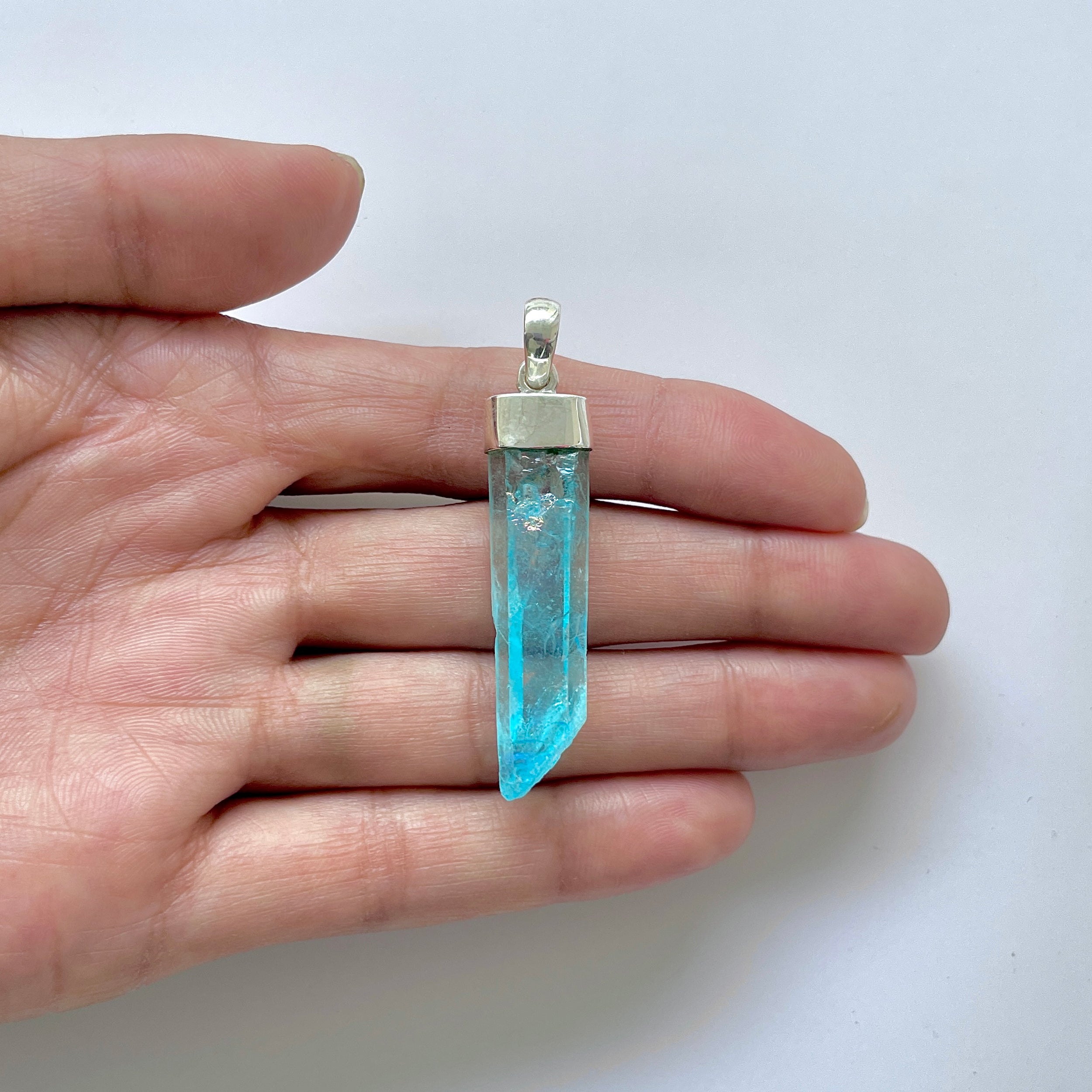 Aqua Aura Pendant-(AQA-1-14)