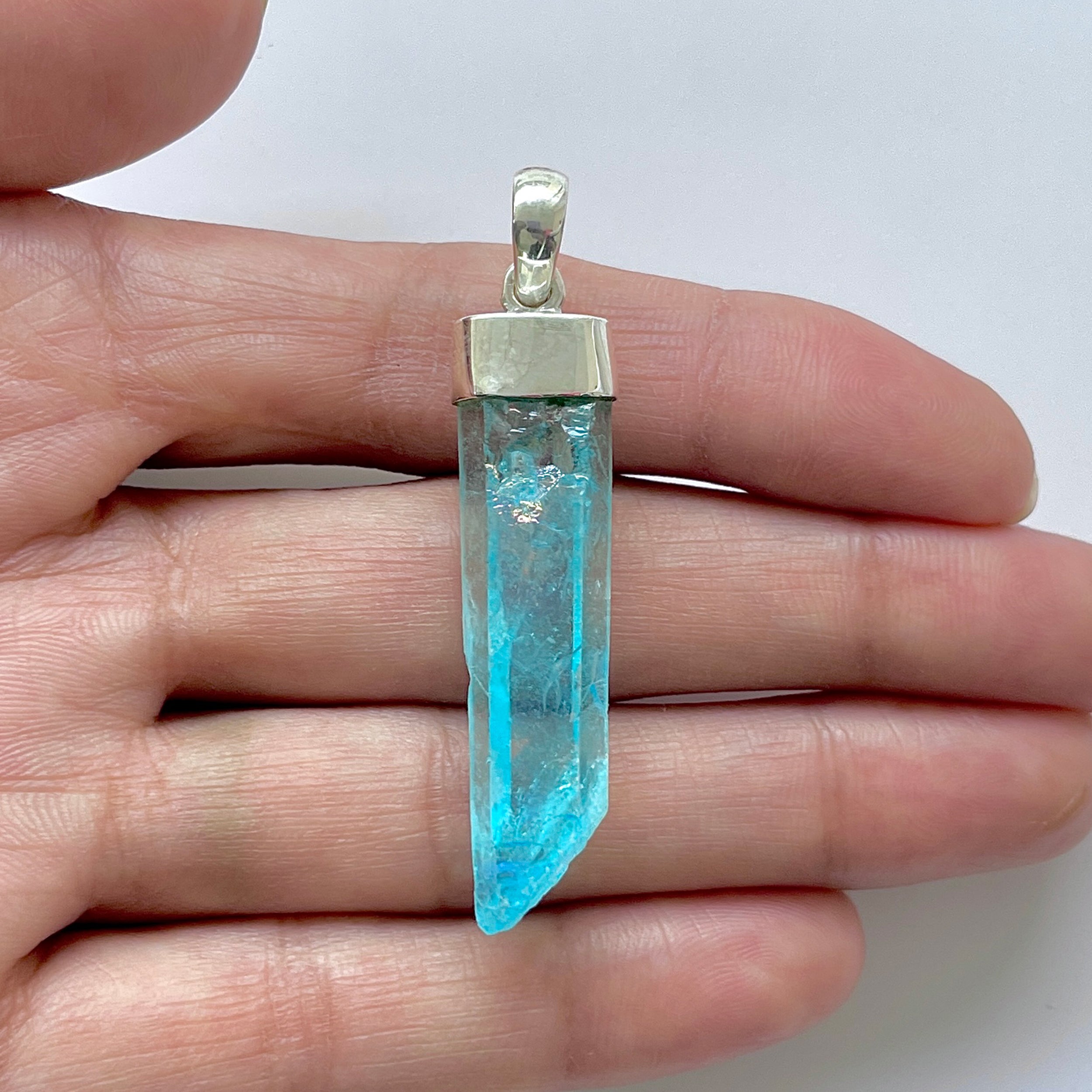 Aqua Aura Pendant-(AQA-1-14)