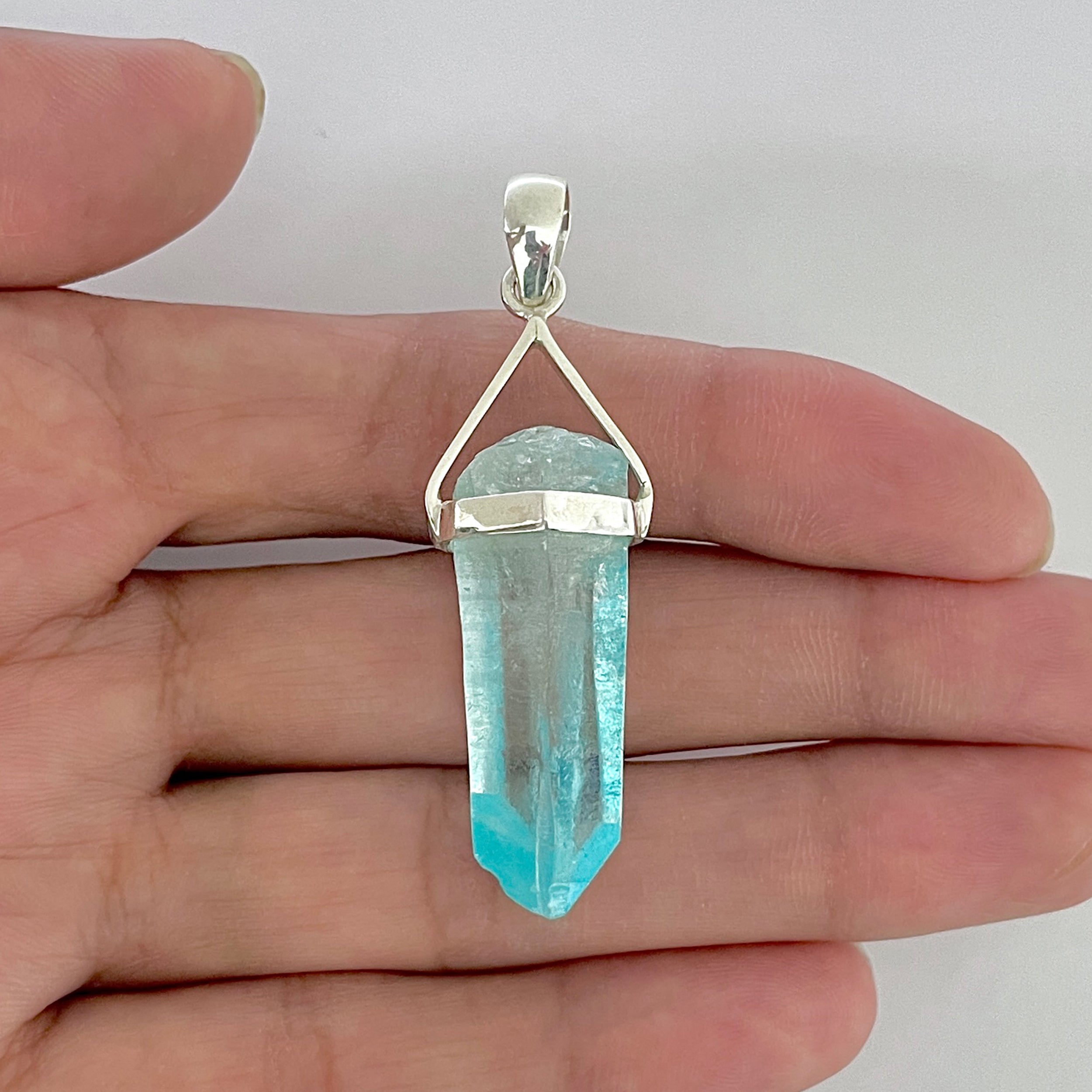 Aqua Aura Pendant-(AQA-1-15)