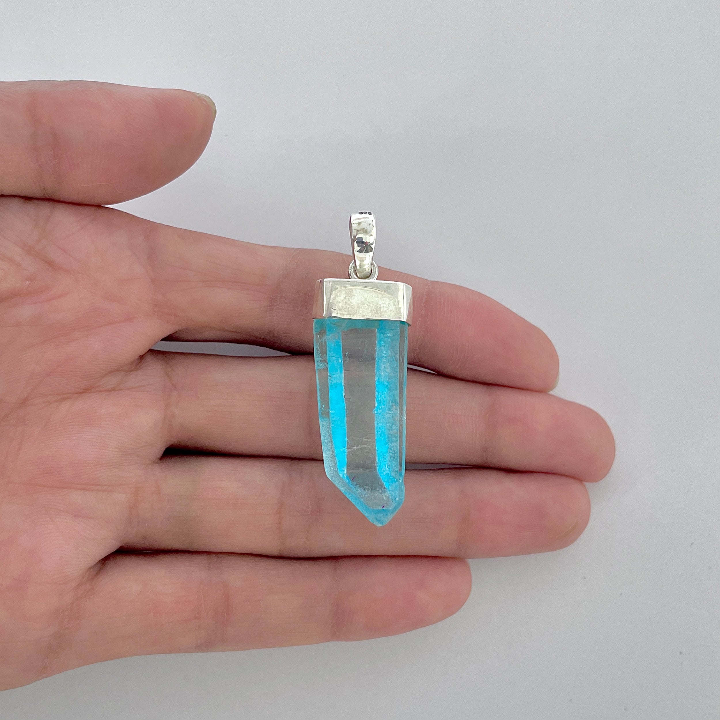 Aqua Aura Pendant-(AQA-1-16)