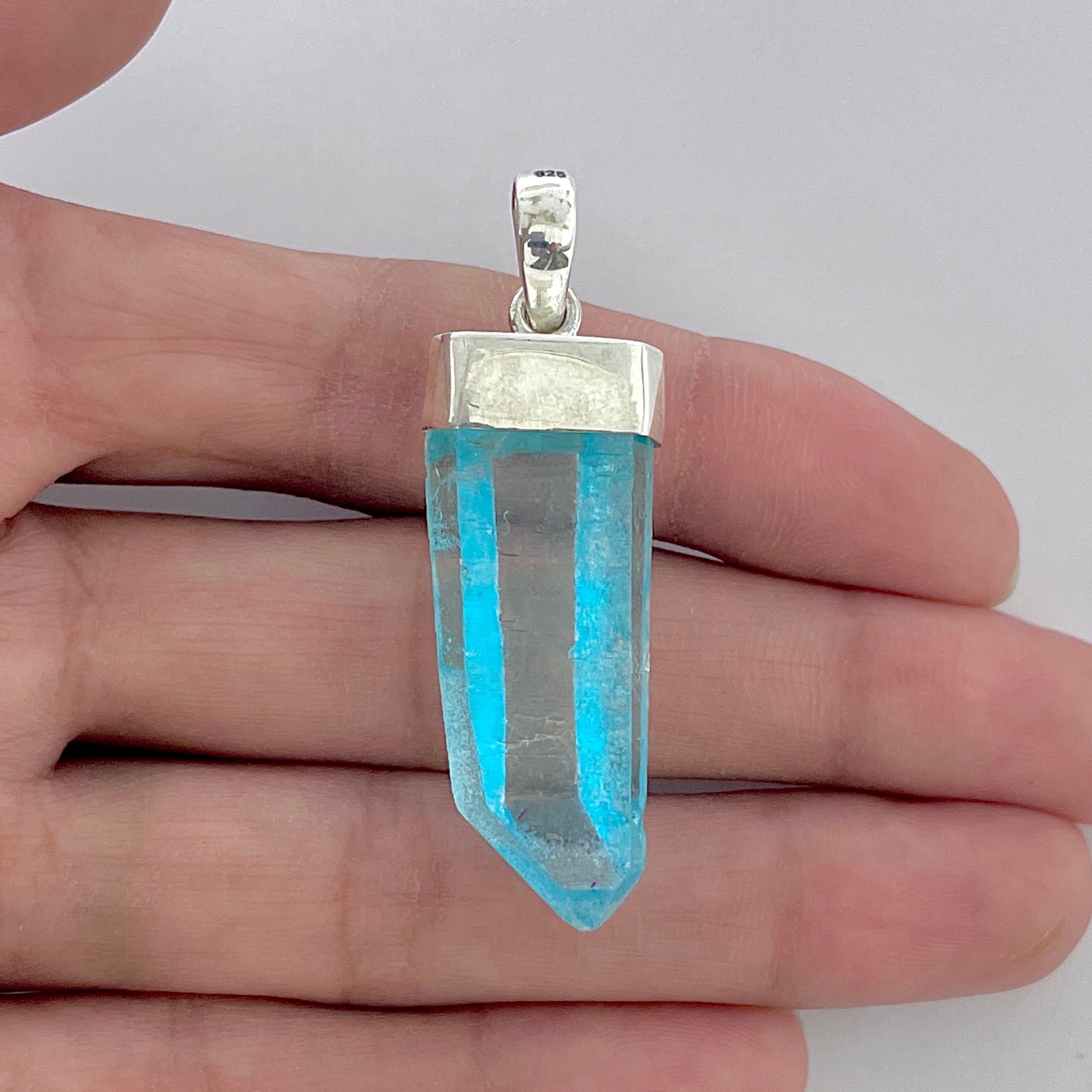 Aqua Aura Pendant-(AQA-1-16)