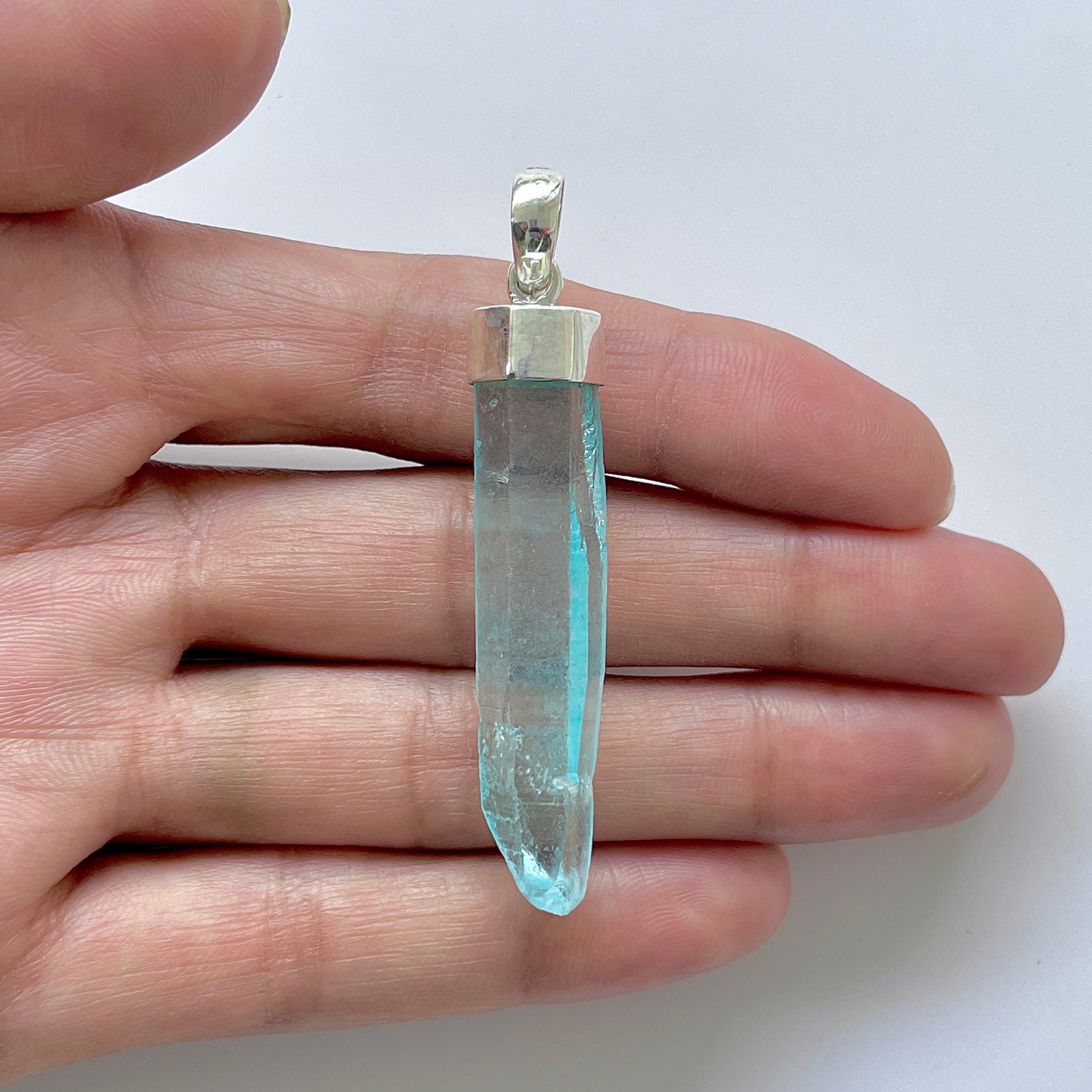 Aqua Aura Pendant-(AQA-1-17)