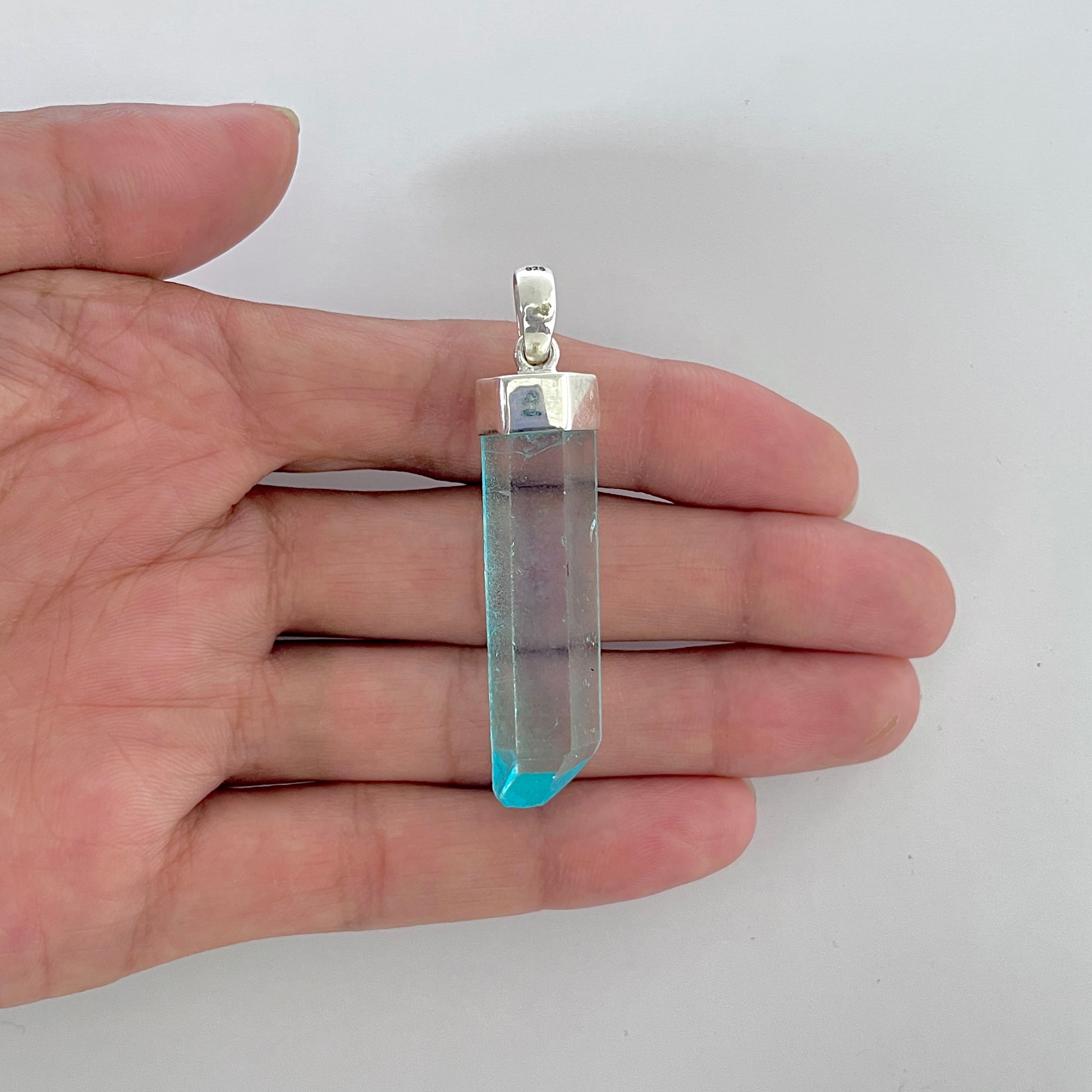 Aqua Aura Pendant-(AQA-1-22)