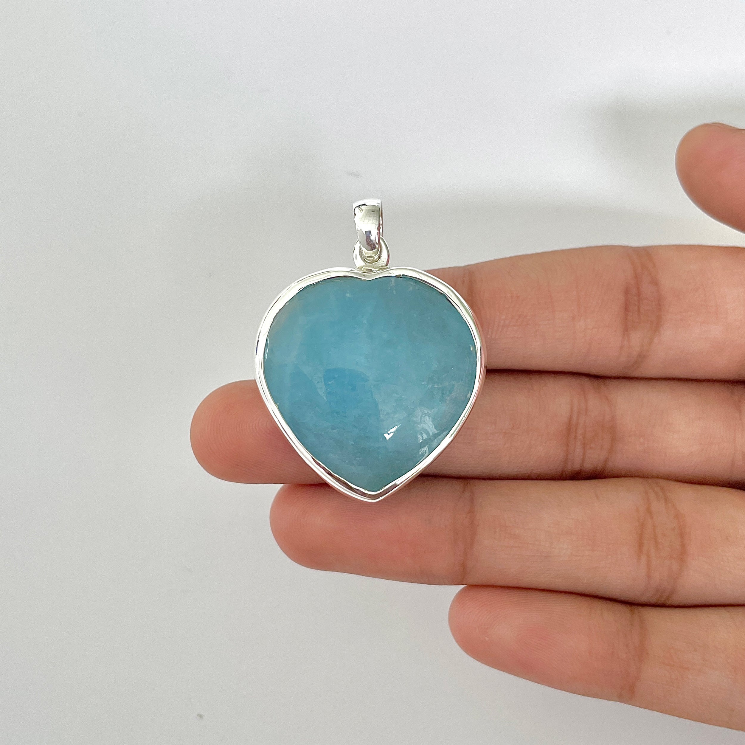 Aquamarine Pendant-(AQM-1-20)