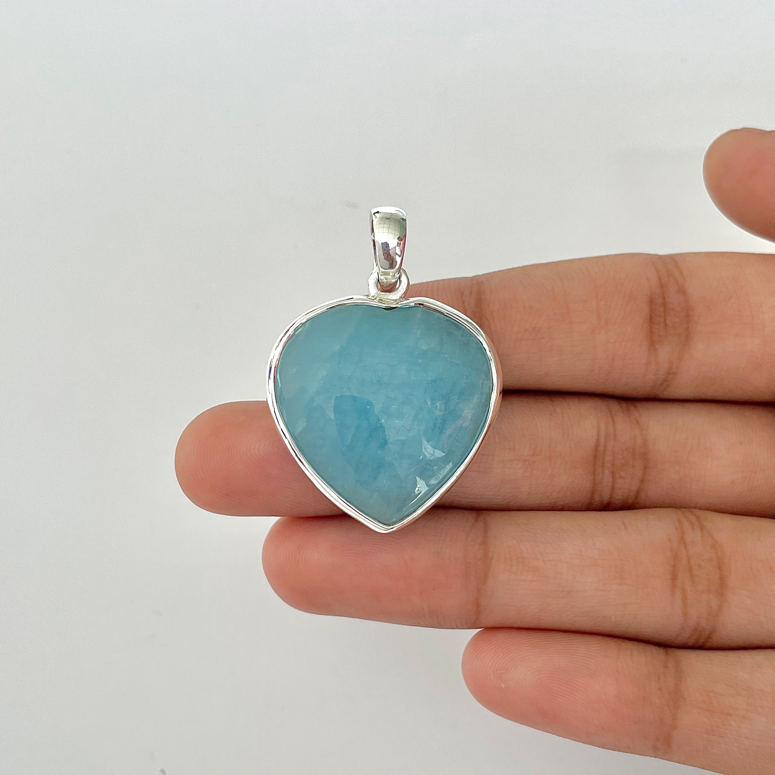 Aquamarine Pendant-(AQM-1-22)