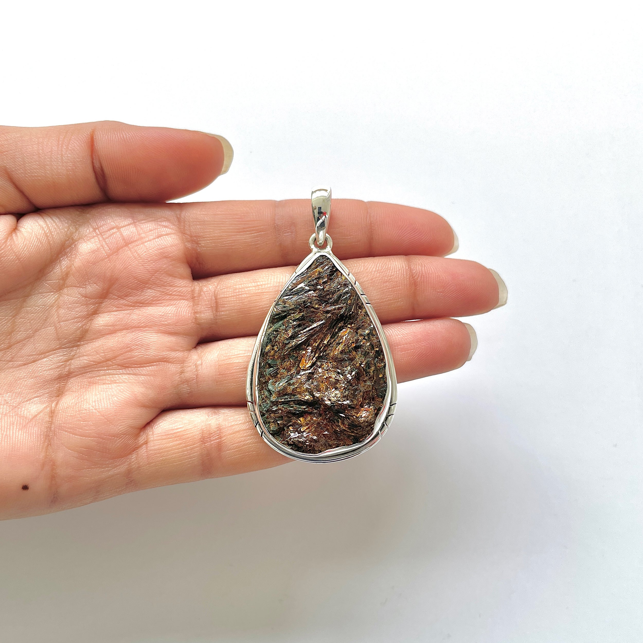 Astrophyllite Pendant-(AST-1-33)