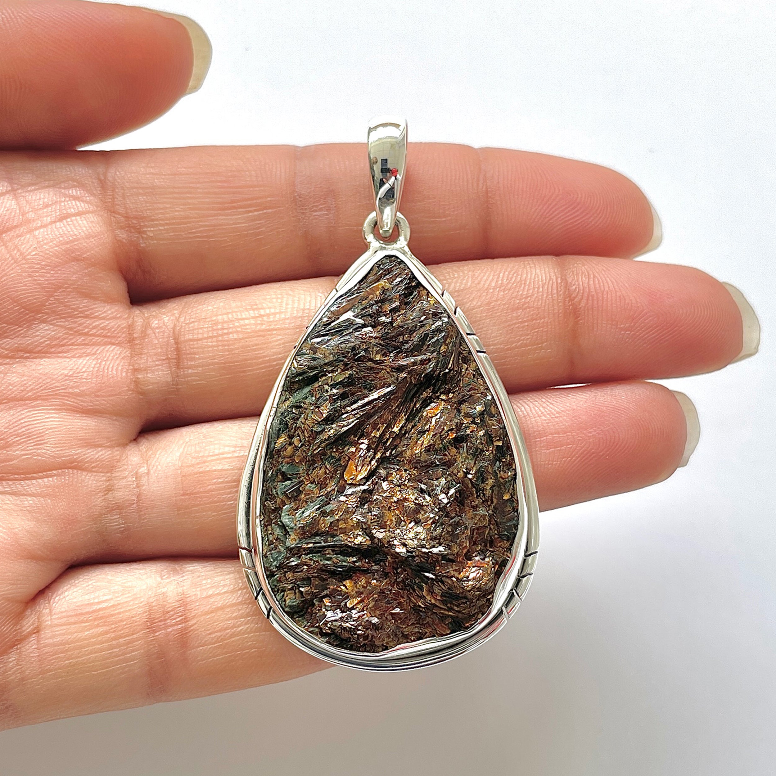 Astrophyllite Pendant-(AST-1-33)