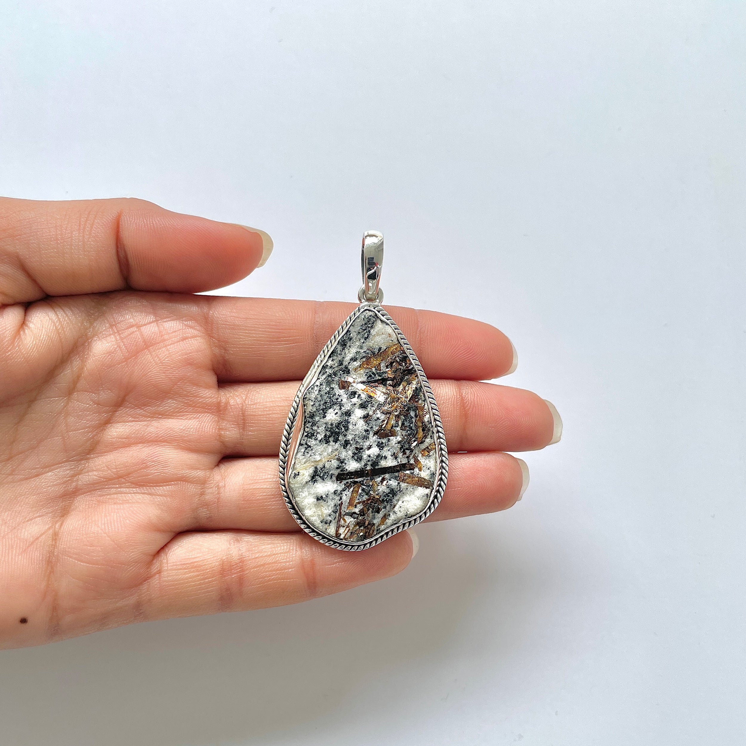 Astrophyllite Pendant-(AST-1-38)